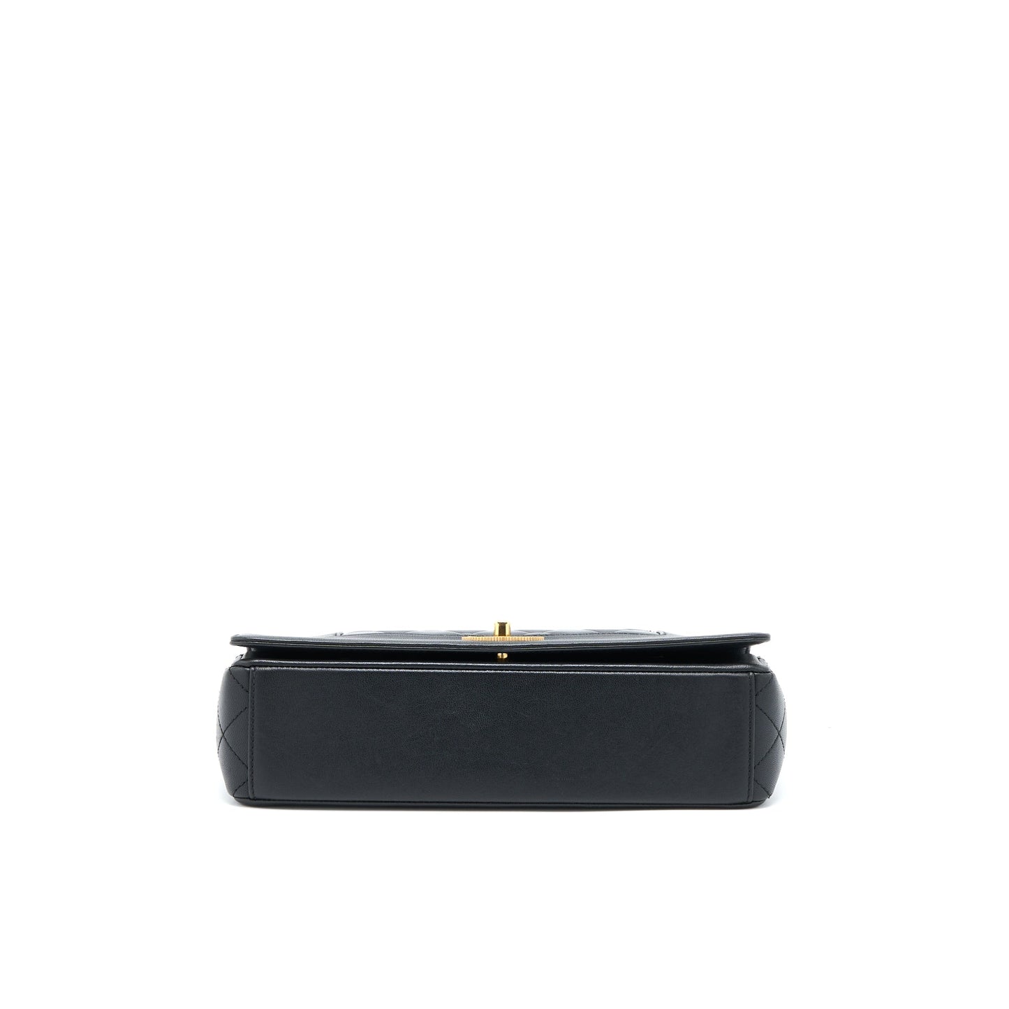 Chanel Seasonal Quilted Flap Bag Calfkskin Black Multicolour Hardware