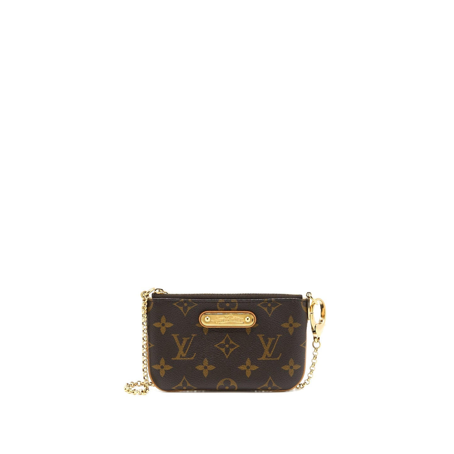 Louis Vuitton Milla Pochette Monogram Canvas GHW