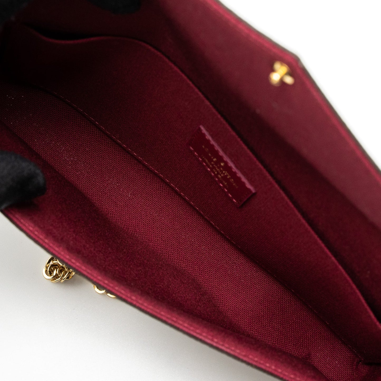 Louis Vuitton Felicie Pochette Monogram Canvas GHW