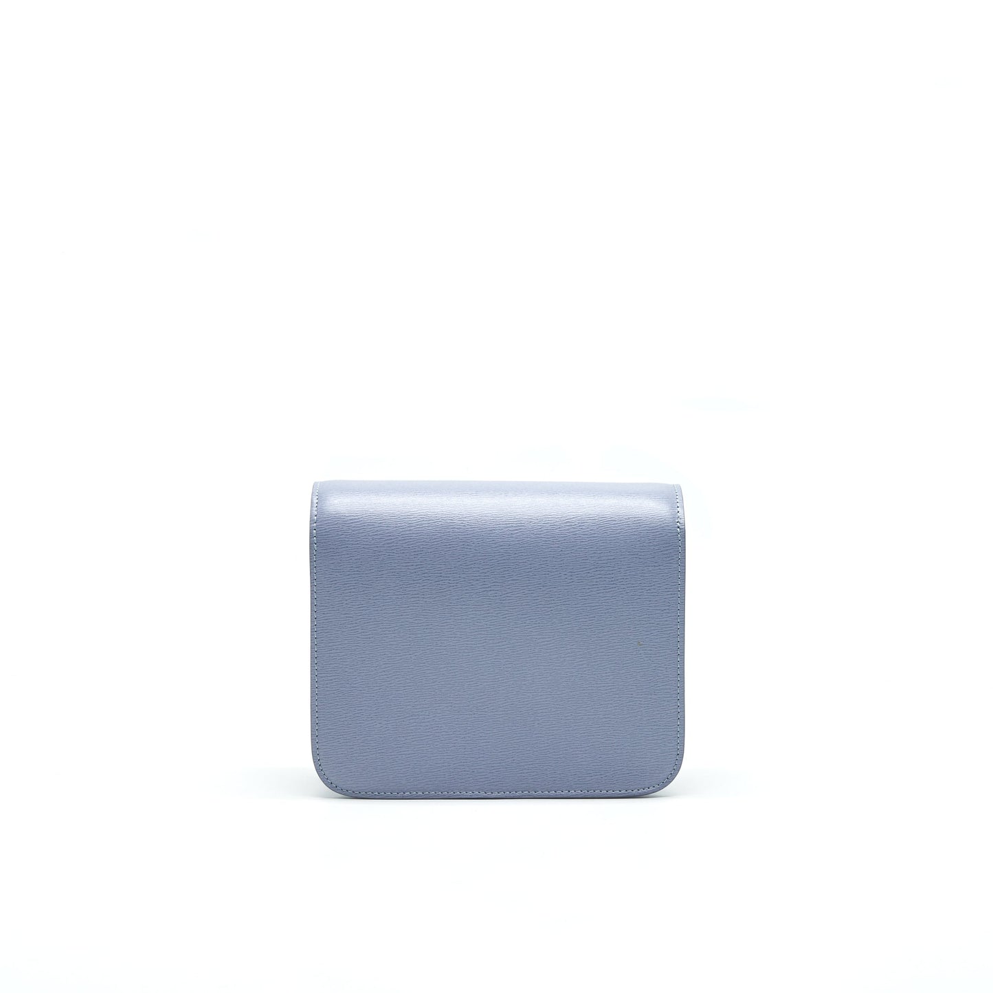 CELINE TEEN CLASSIC BAG IN CALFSKIN LIEGE ARCTIC BLUE