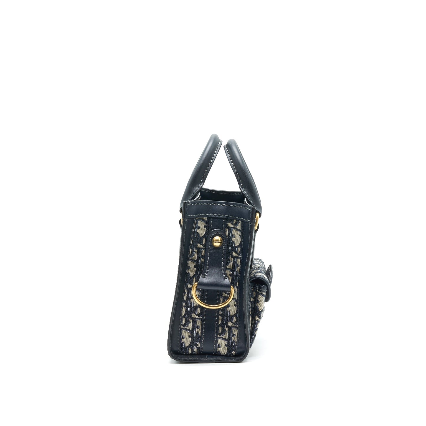 CHRISTIAN Luxury Dior Mini Oblique Tote Bag
