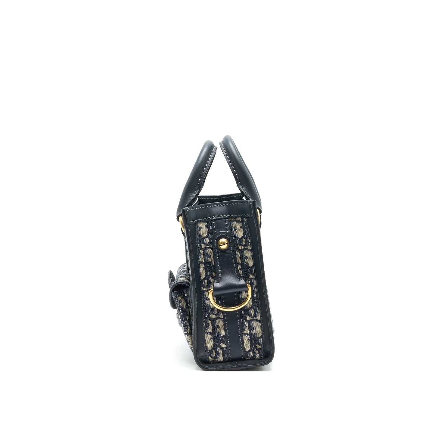 CHRISTIAN Luxury Dior Mini Oblique Tote Bag