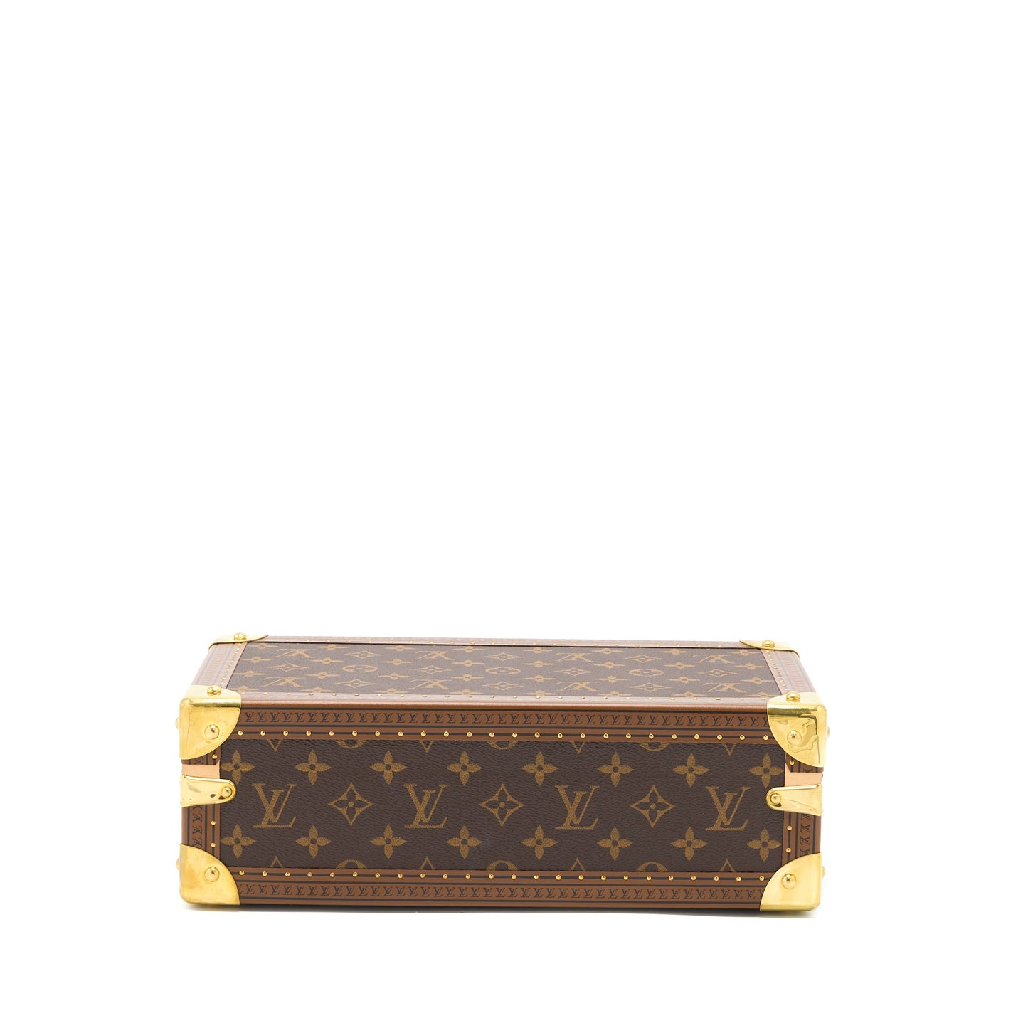 Louis Vuitton 8 Watch Case Monogram Canvas GHW