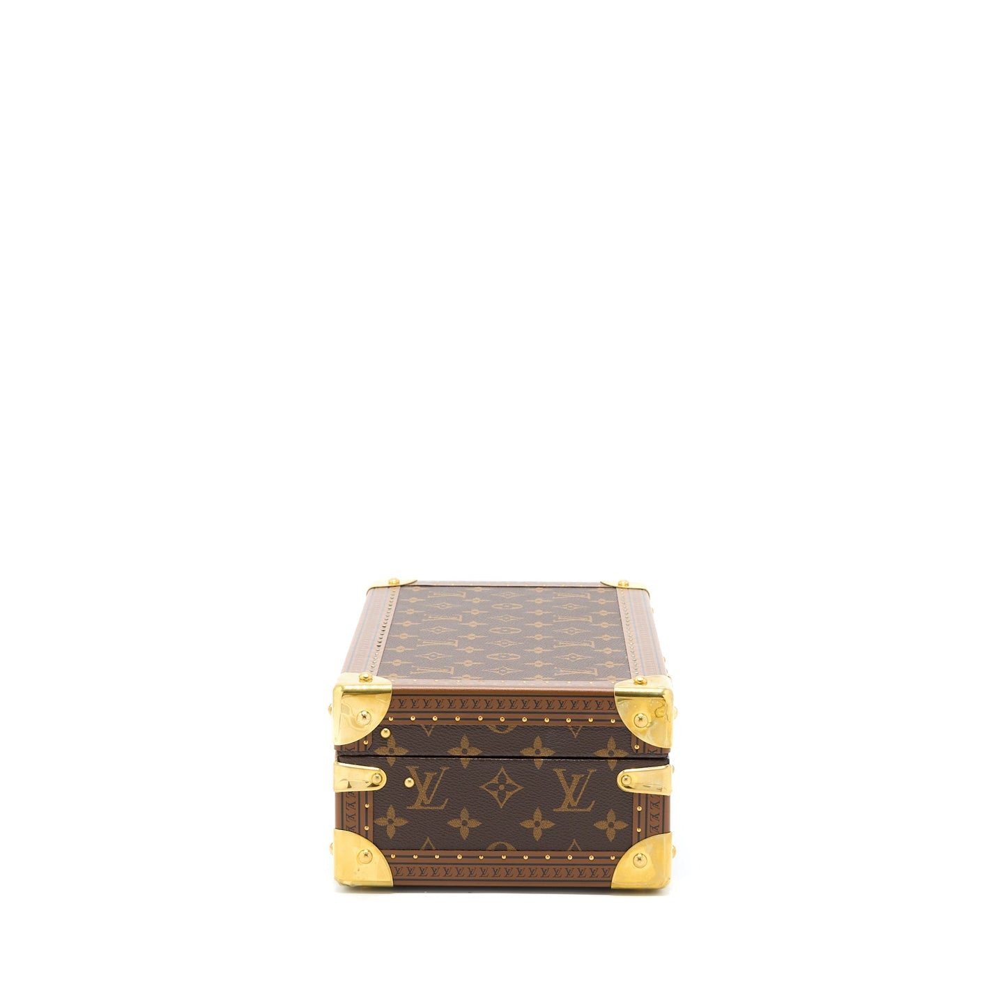 Louis Vuitton 8 Watch Case Monogram Canvas GHW
