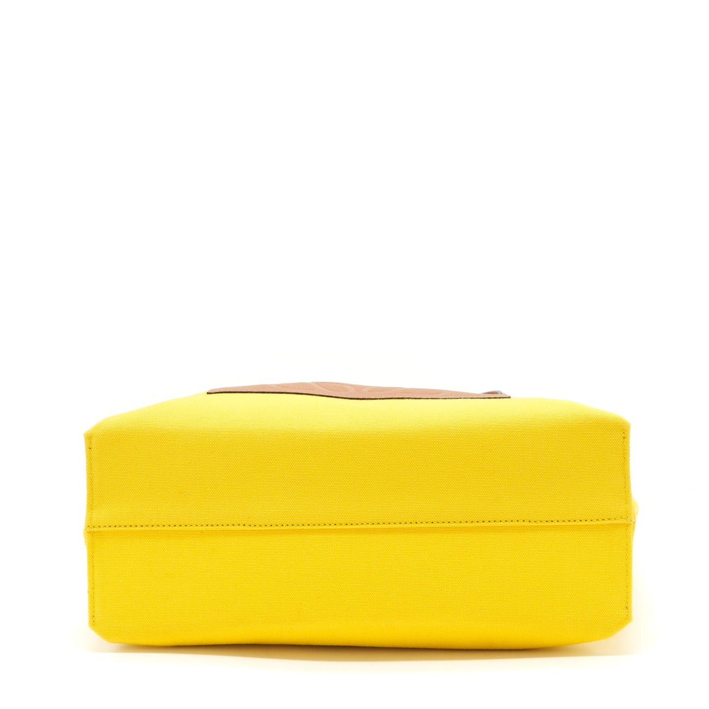 Loewe Tote Bag Canvas Yellow/Gold SHW
