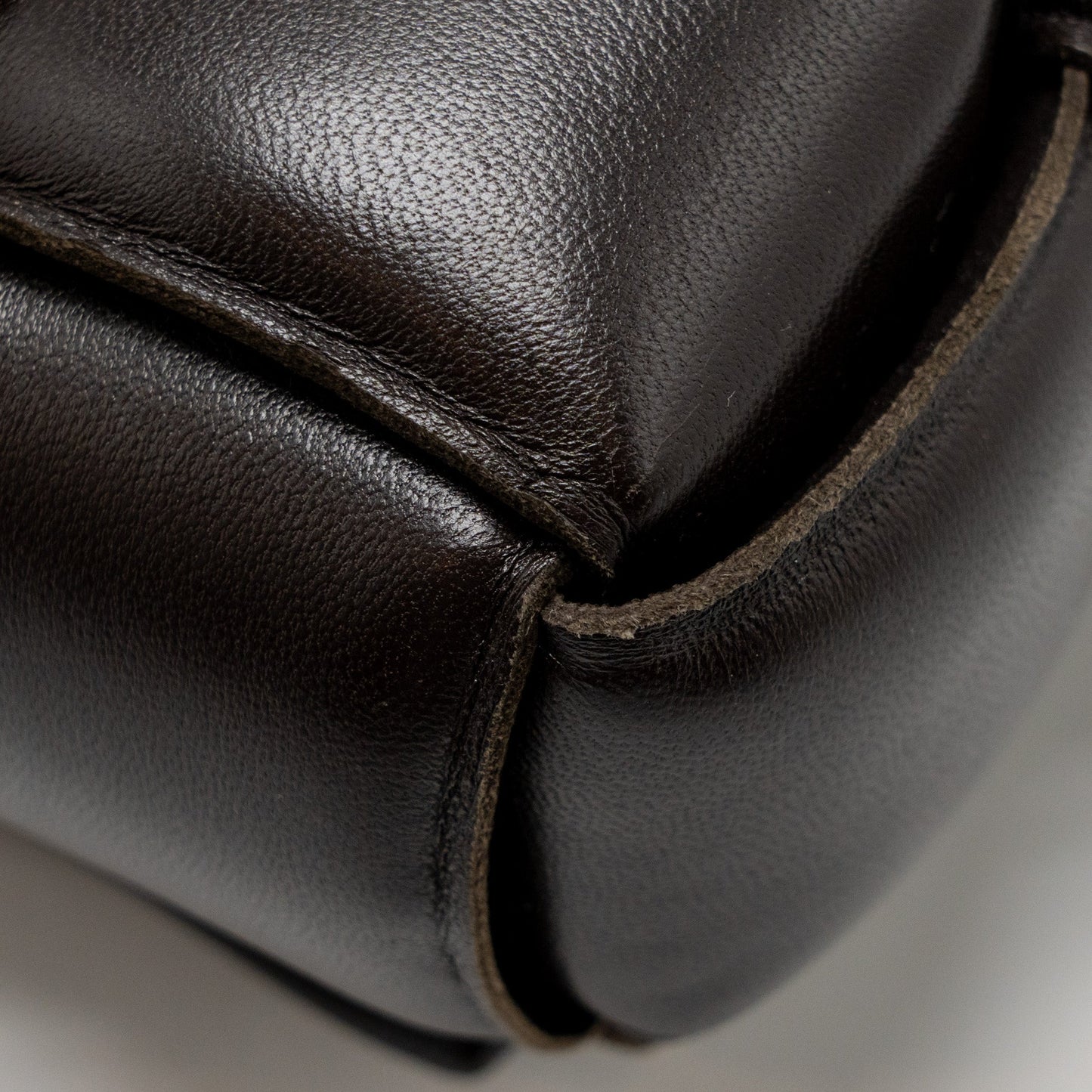 Bottega Veneta Padded Cassette Lambskin Brown GHW