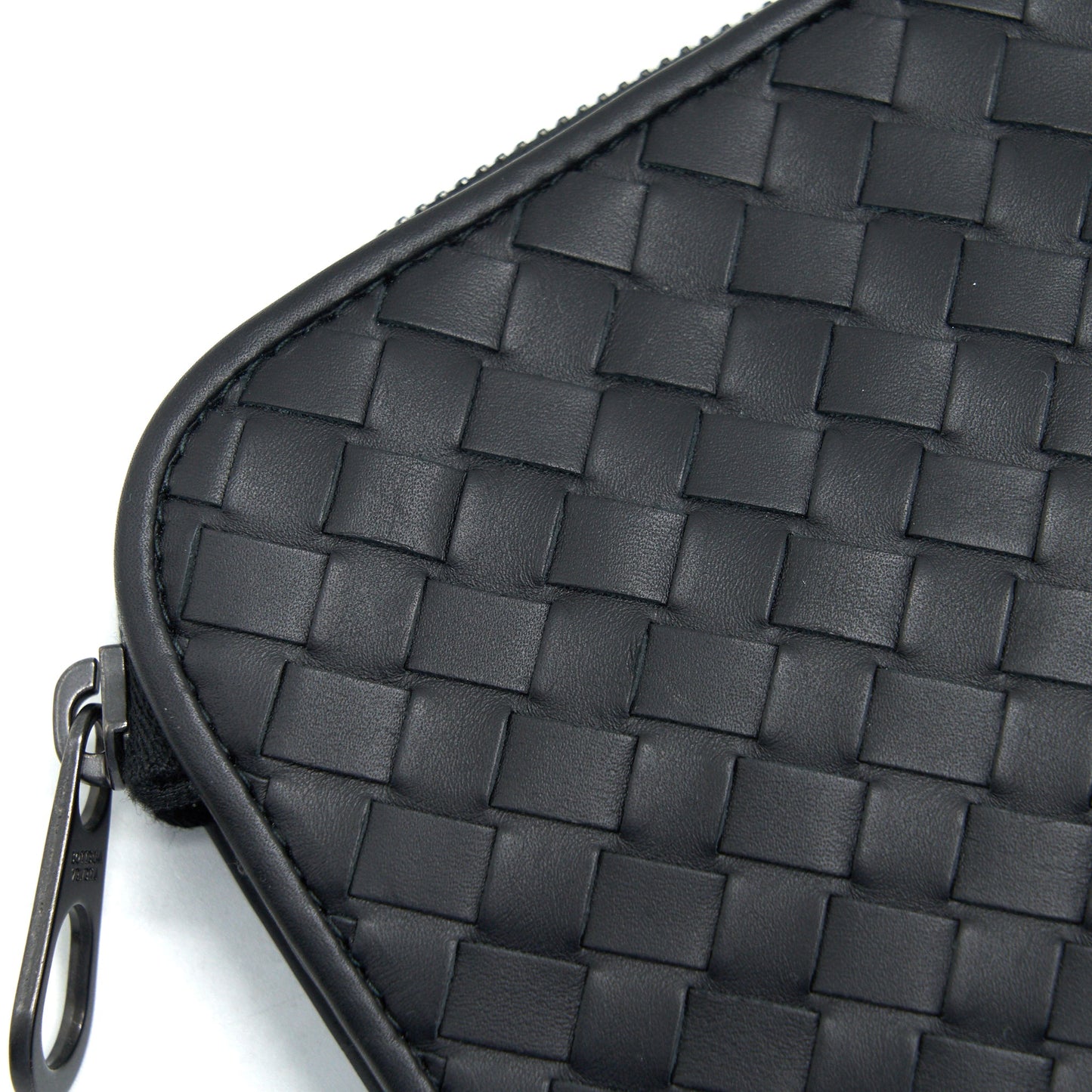 bottega Veneta Intrecciato weave small document case/ clutch