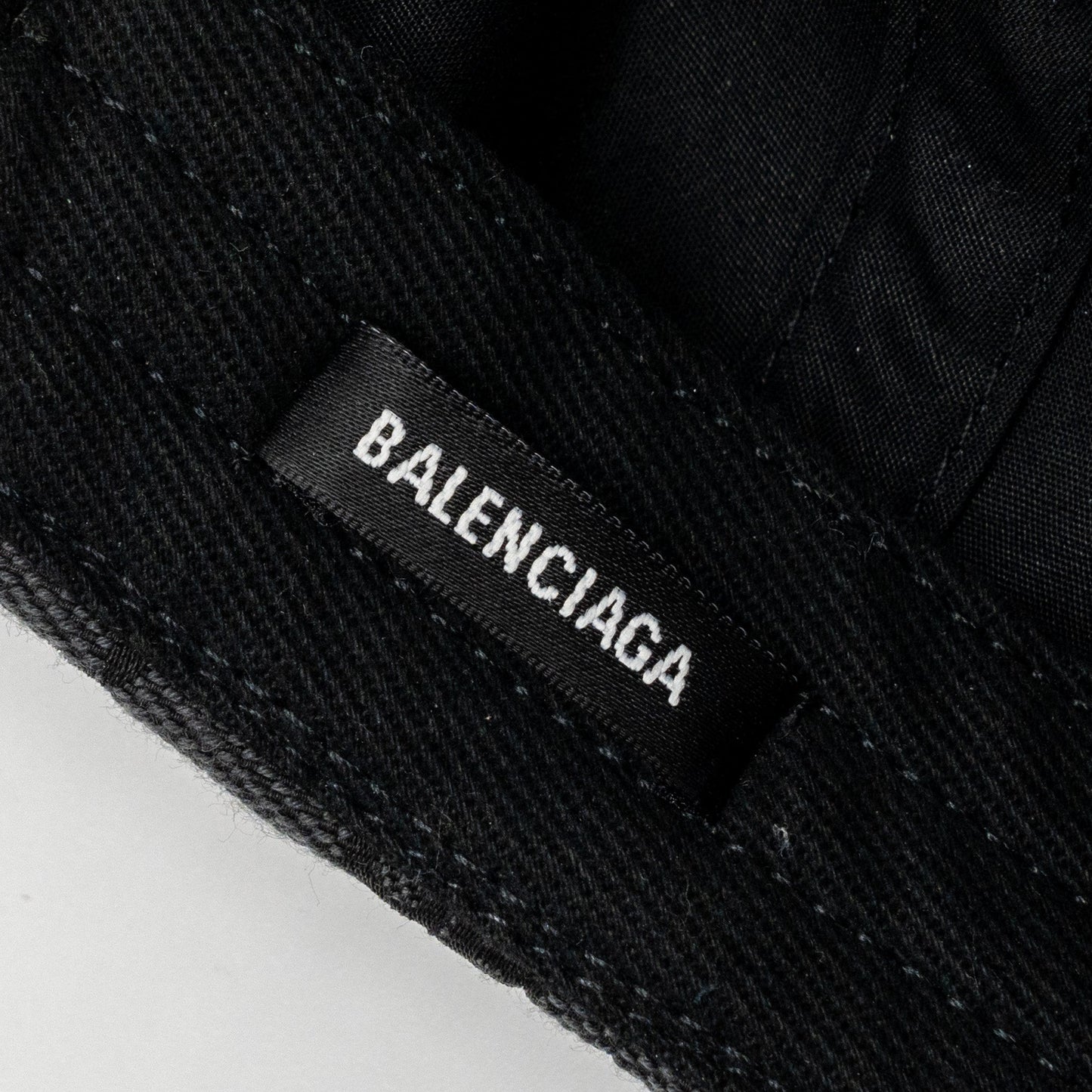 Balenciaga Size S BB MONOGRAM CAP BLACK