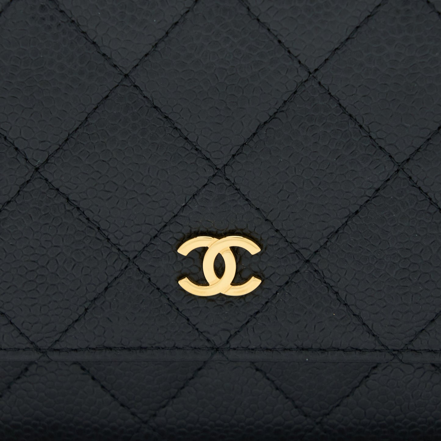 Chanel Classic Wallet On Chain Caviar Black GHW
