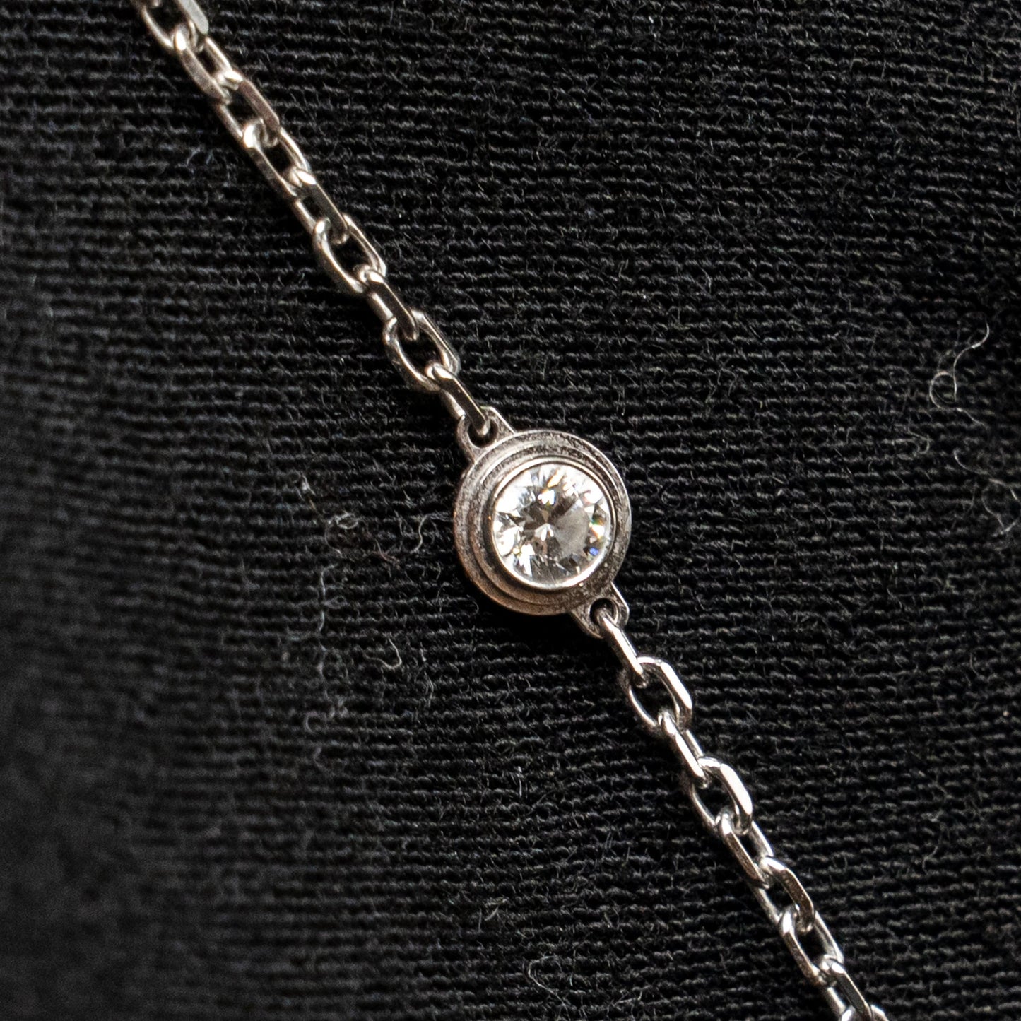 Cartier D’Amour Bracelet, Small Model White Gold with Diamond