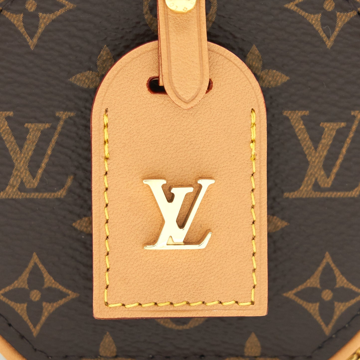 Louis Vuitton Petite Boite Chapeau Necklace Monogram Canvas