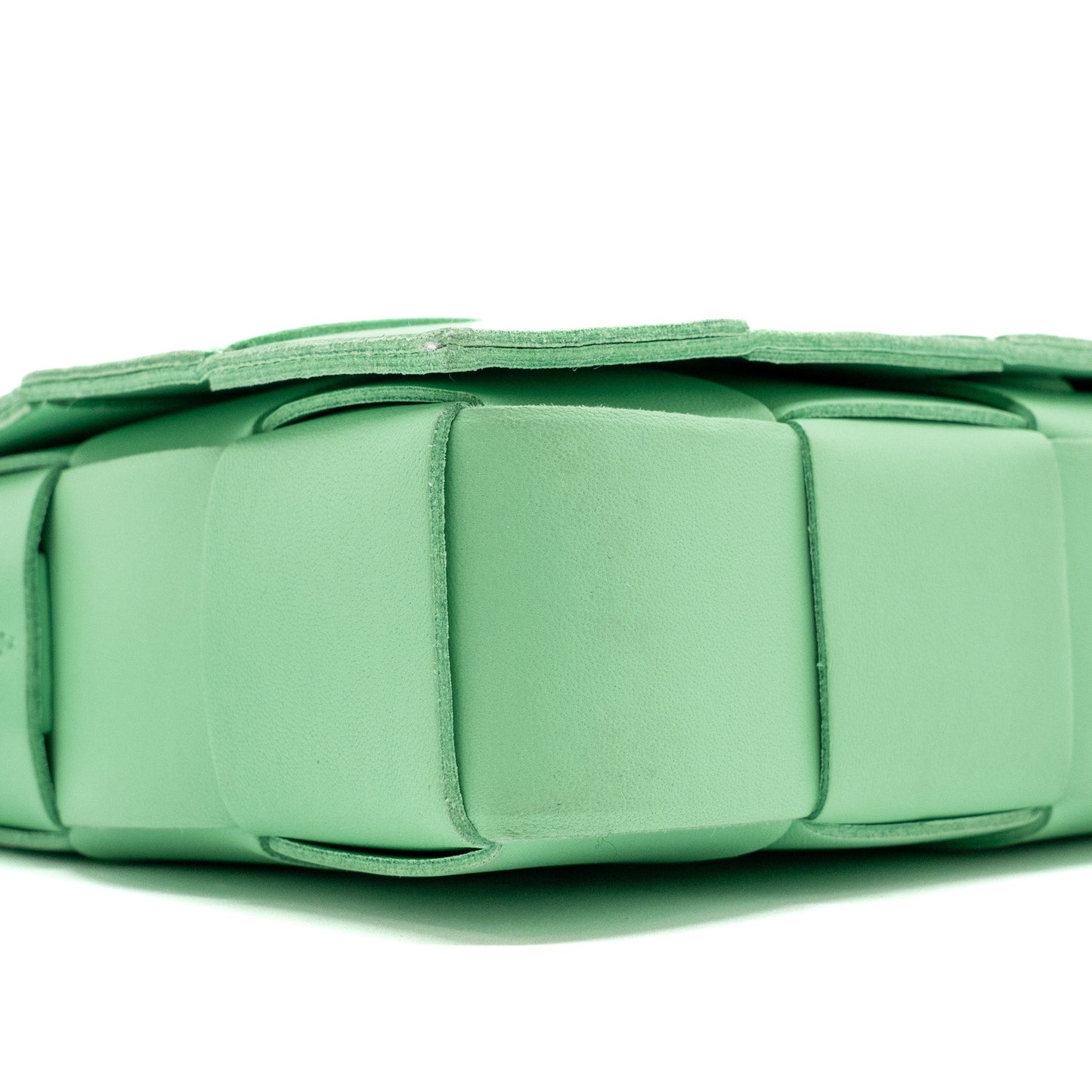Bottega Veneta Classic Cassette Bag Lambskin Light Green SHW