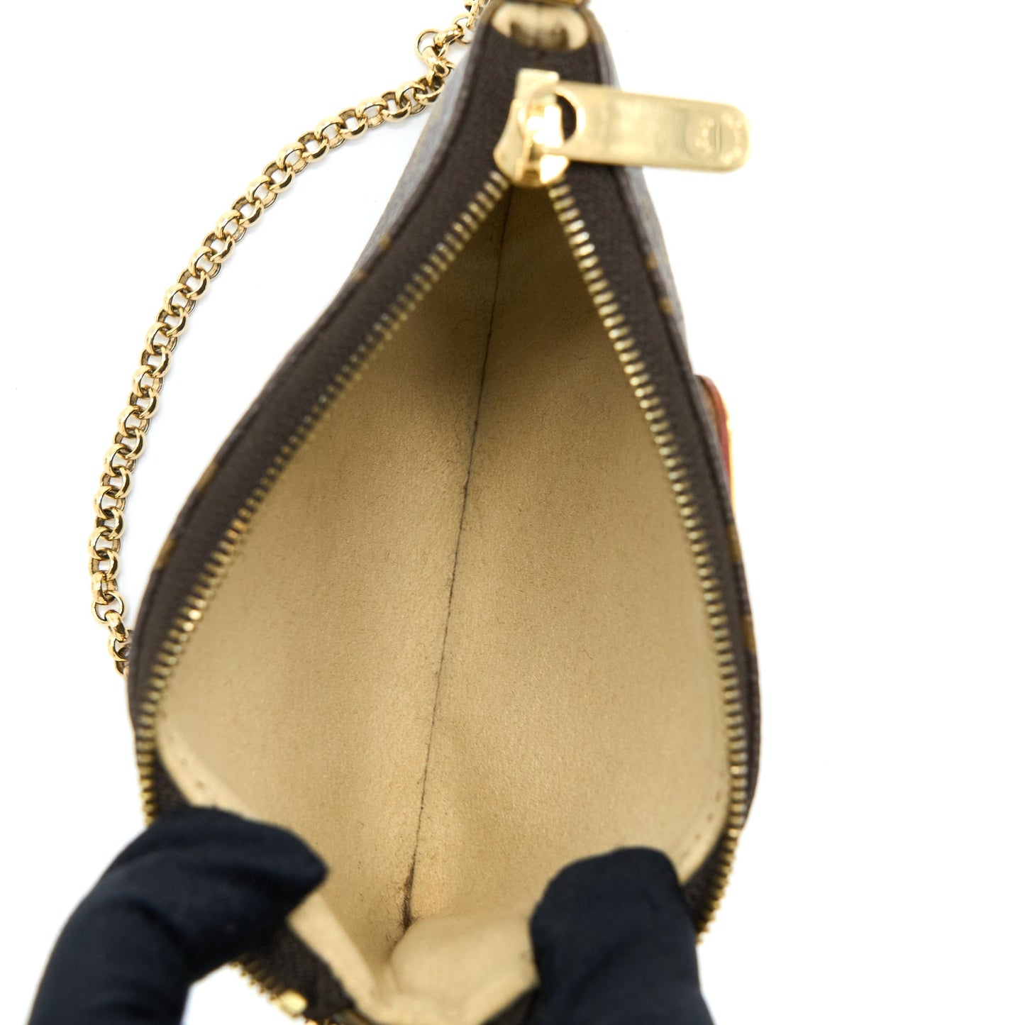 Louis Vuitton Milla Pochette Monogram Canvas GHW