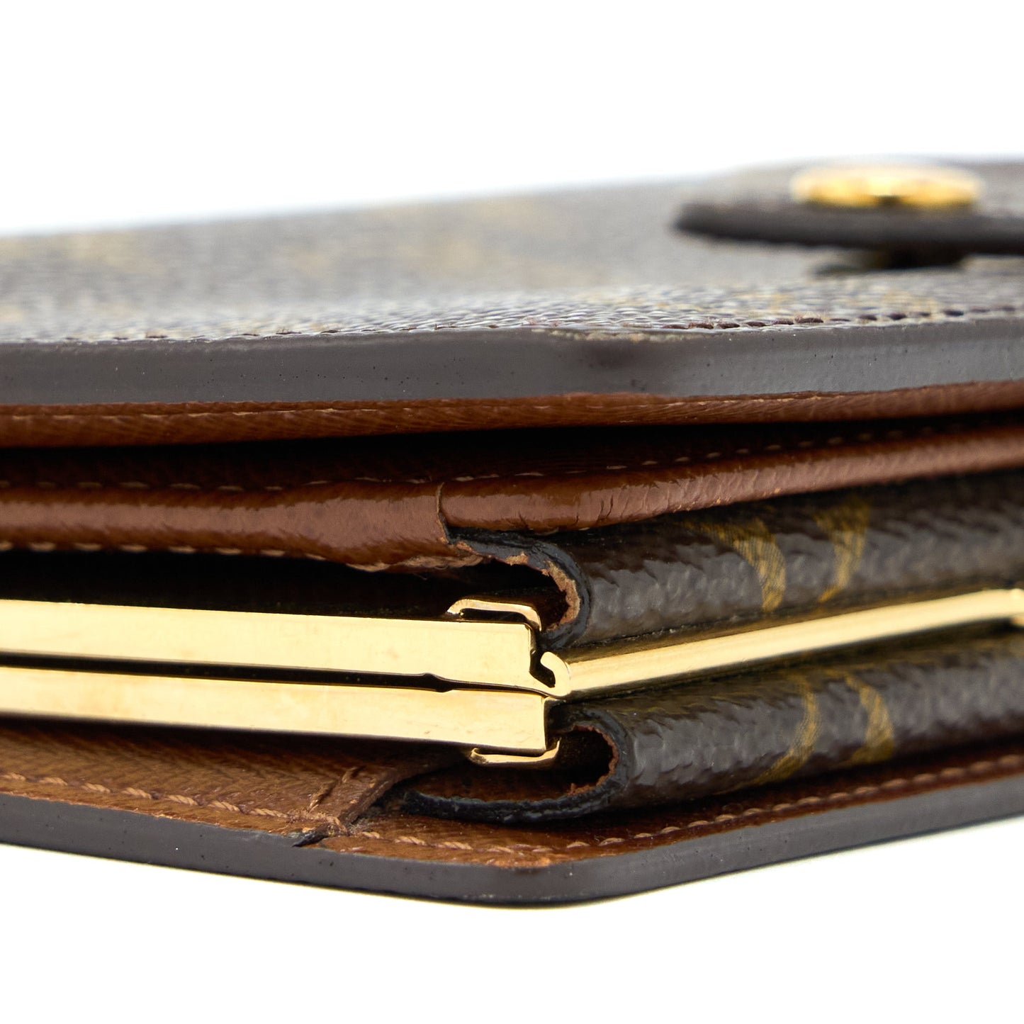 Louis Vuitton Monogram Porutomone Bievujenowa Bi-Fold Wallet GHW