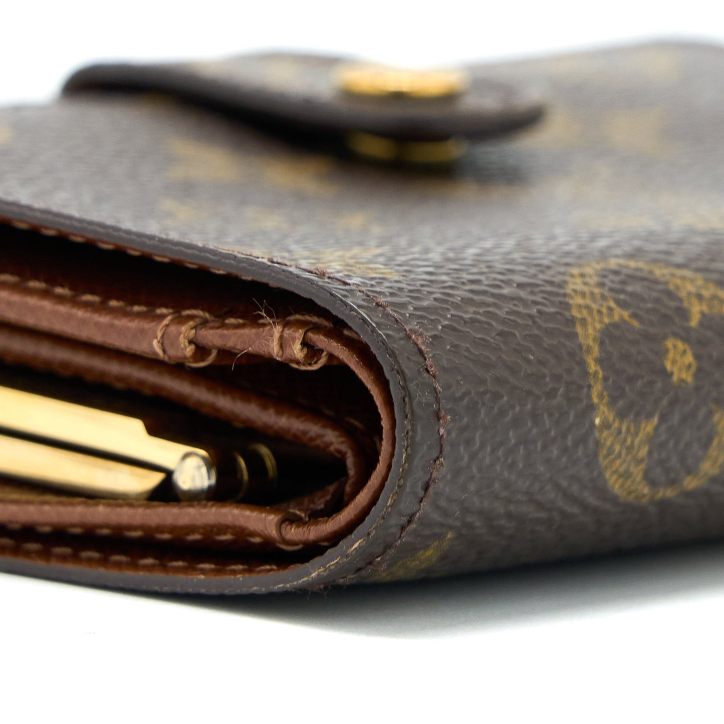 Louis Vuitton Monogram Porutomone Bievujenowa Bi-Fold Wallet GHW