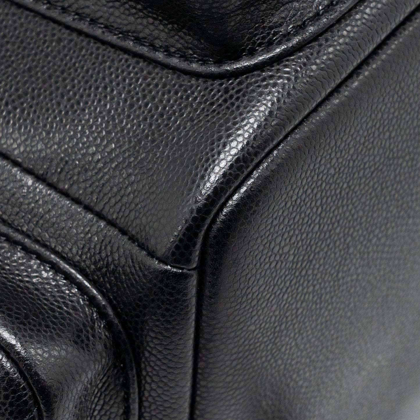 Chanel Triple Pocket Backpack Caviar Black LGHW (microchip)