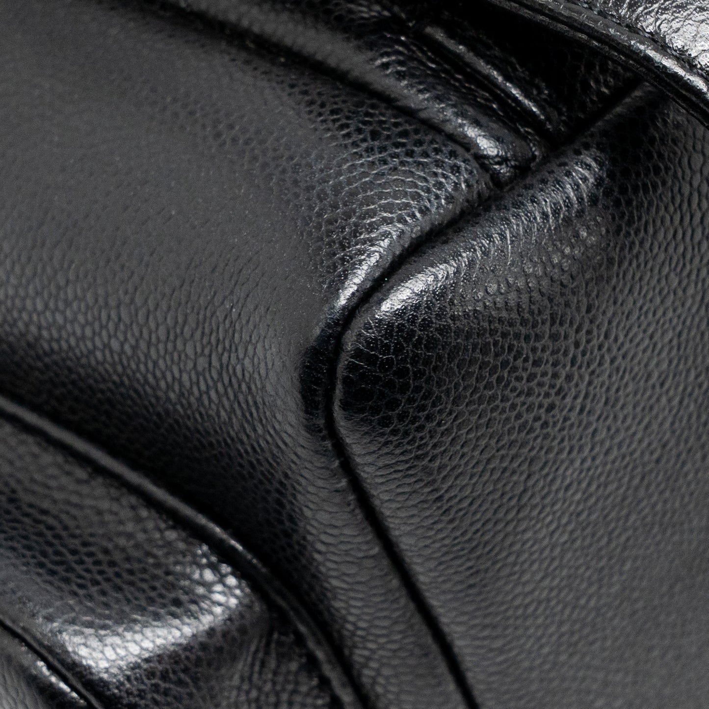 Chanel Triple Pocket Backpack Caviar Black LGHW (microchip)