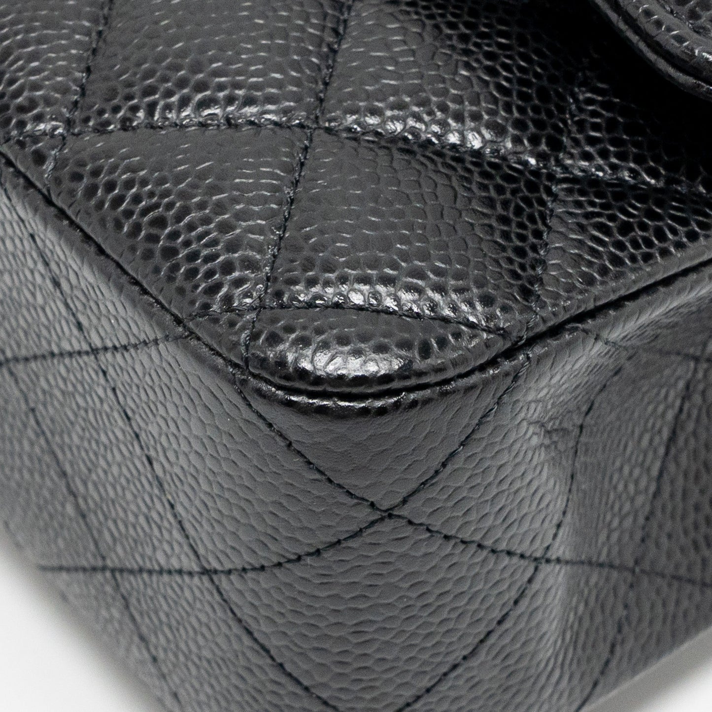 Chanel Medium Classic Double Flap Bag Caviar Black GHW