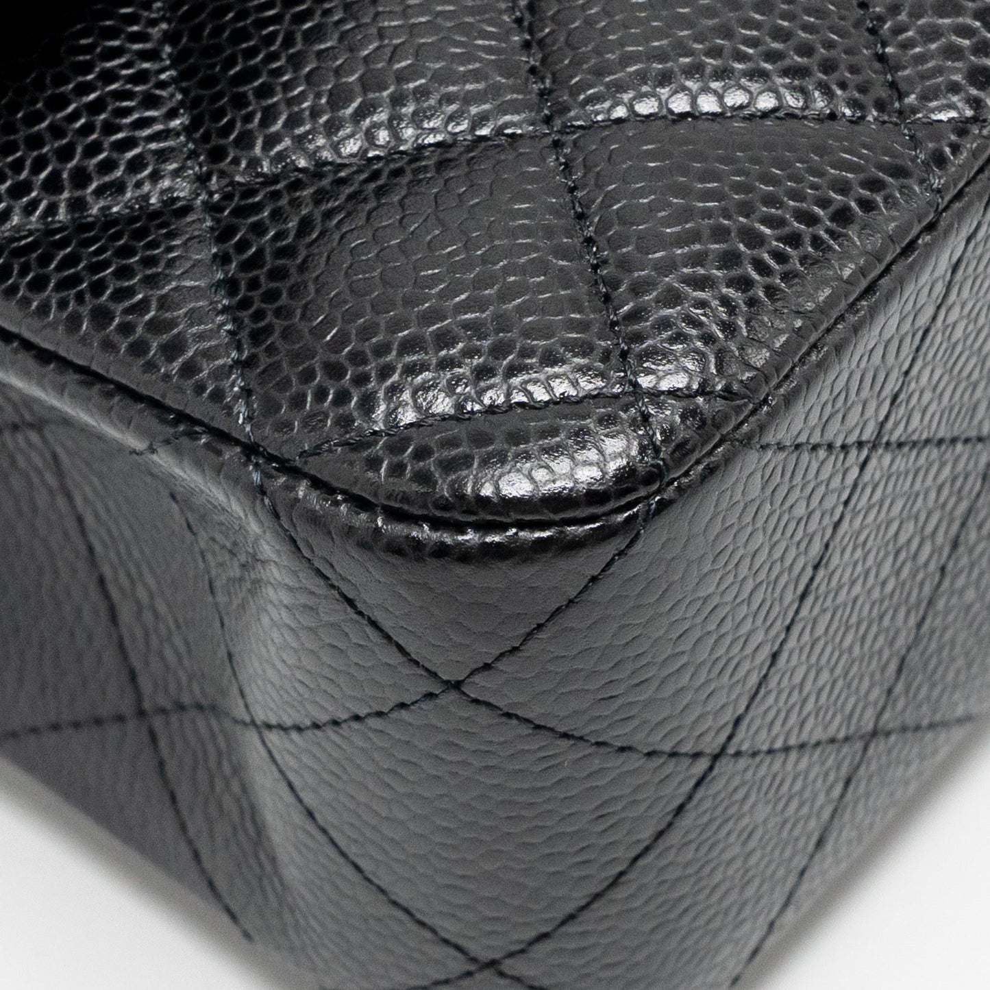 Chanel Medium Classic Double Flap Bag Caviar Black GHW