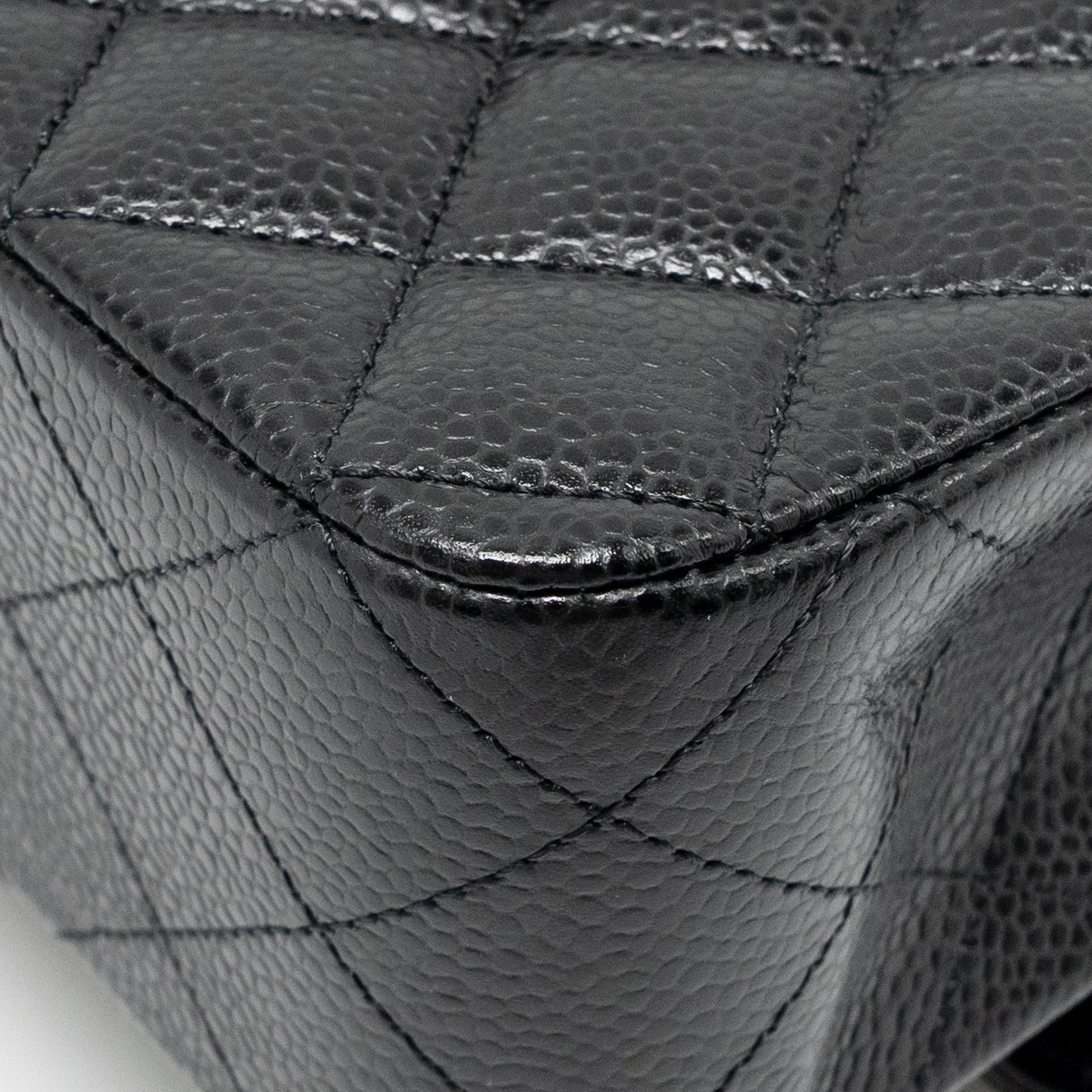 Chanel Medium Classic Double Flap Bag Caviar Black GHW