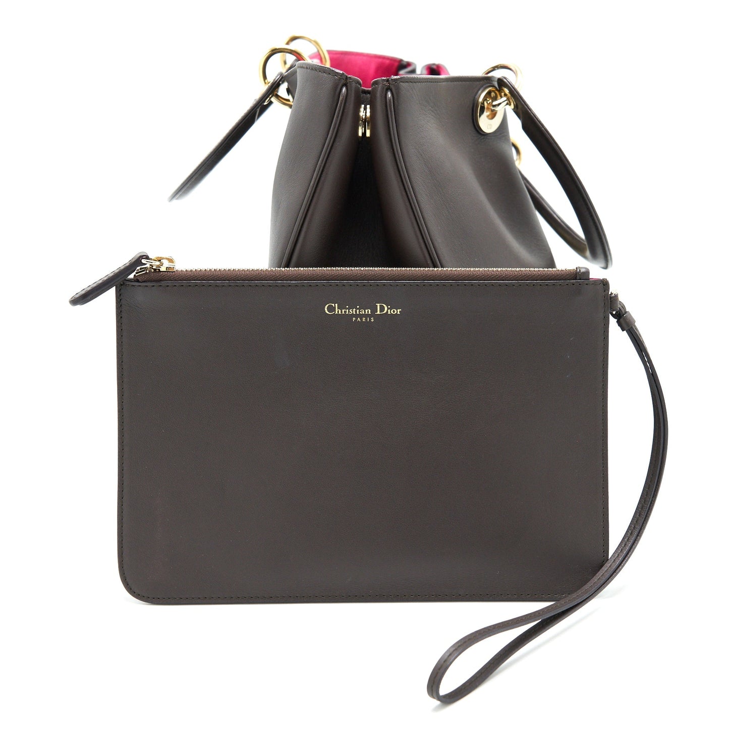 CHRISTIAN Luxury Dior Luxury DiorISSIMO TOTE BAG GHW