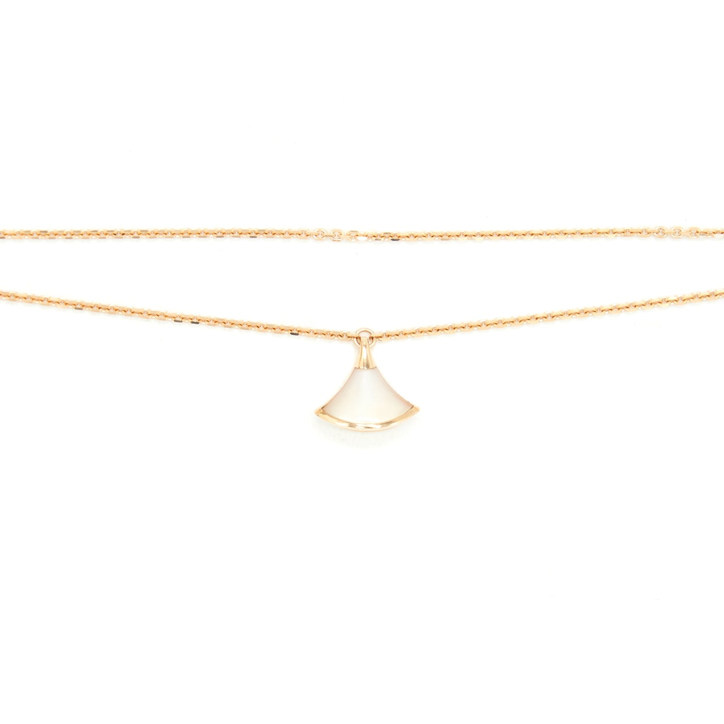 Bvlgari Size S/M Divas' Dream Bracelet Rose Gold With Mother Of Pearl