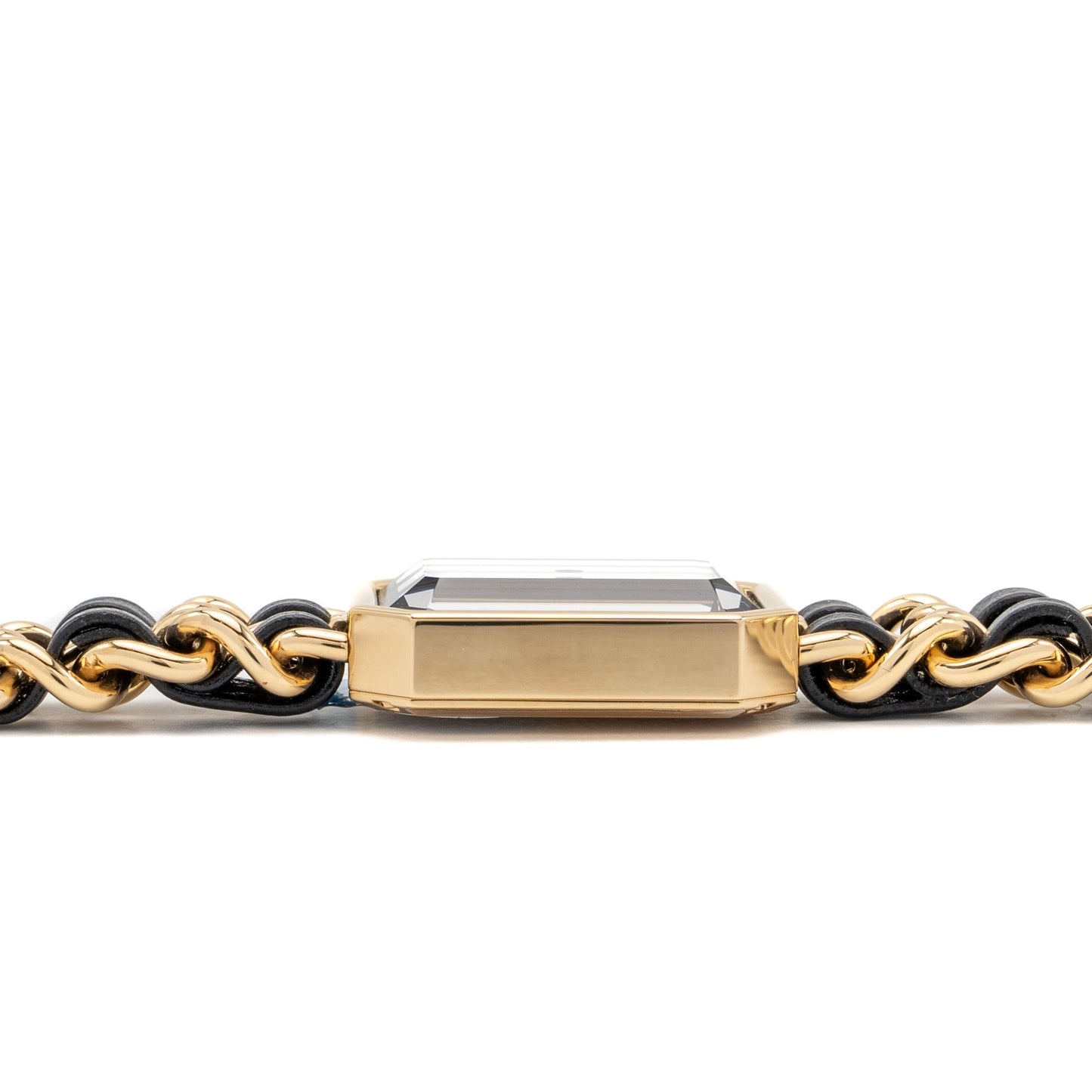Chanel Size M Premiere Edition Originale watch Black Leather chain with black dial
