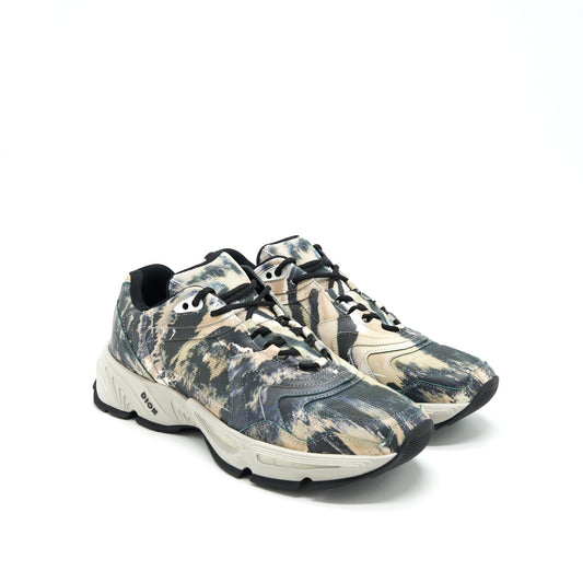 Luxury Dior Size 42 Men's Sneakers Grey Multicolour Limited