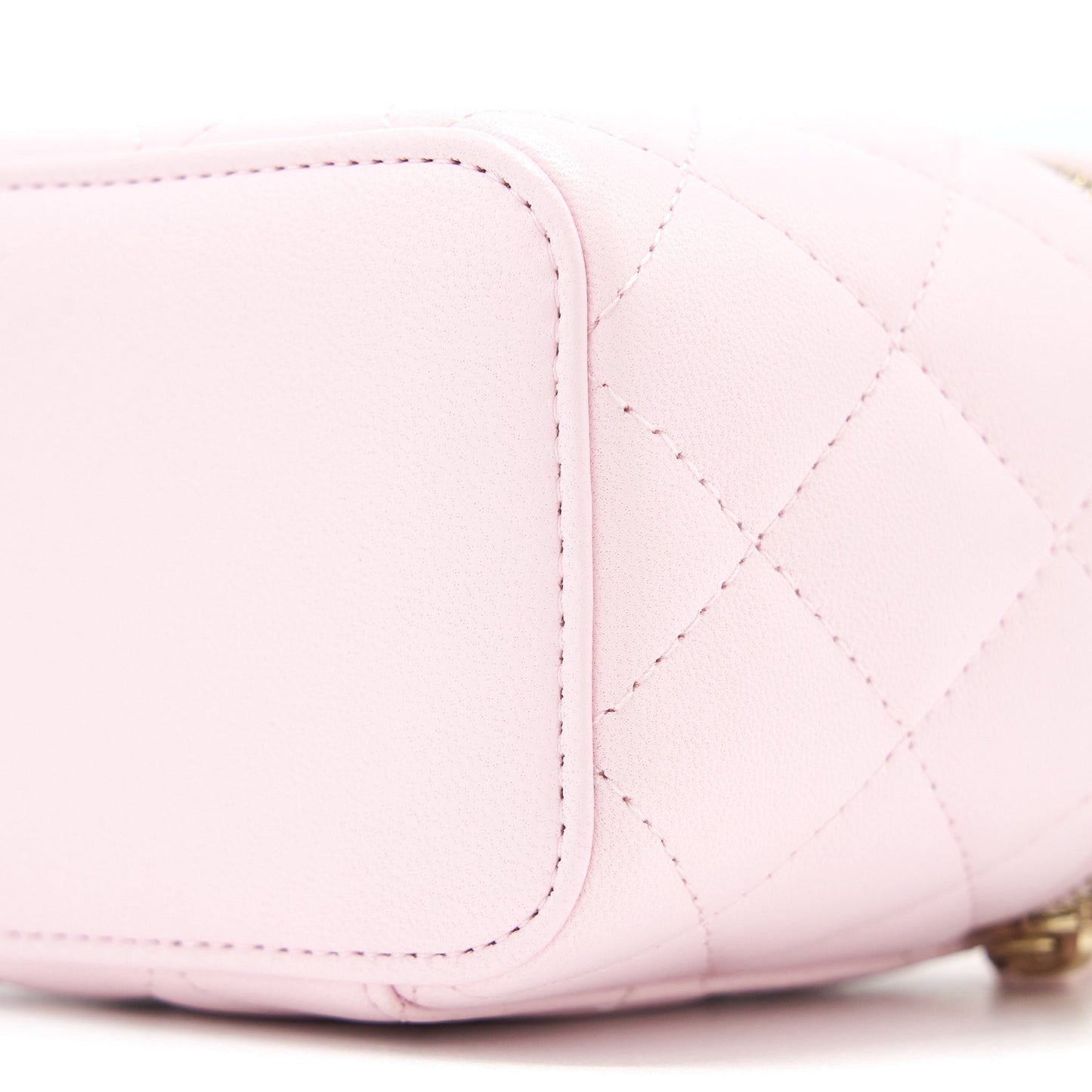 Chanel Top Handle Mini Vanity Lambskin Pink LGHW