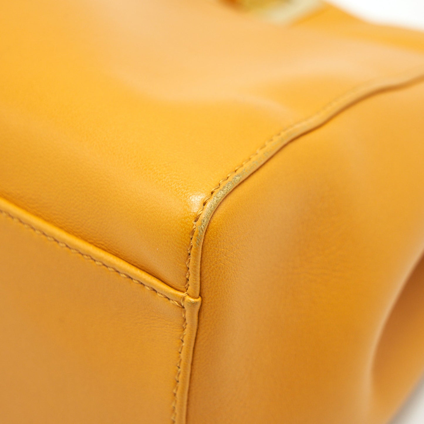 FENDI Mini Peekaboo Apricot GHW