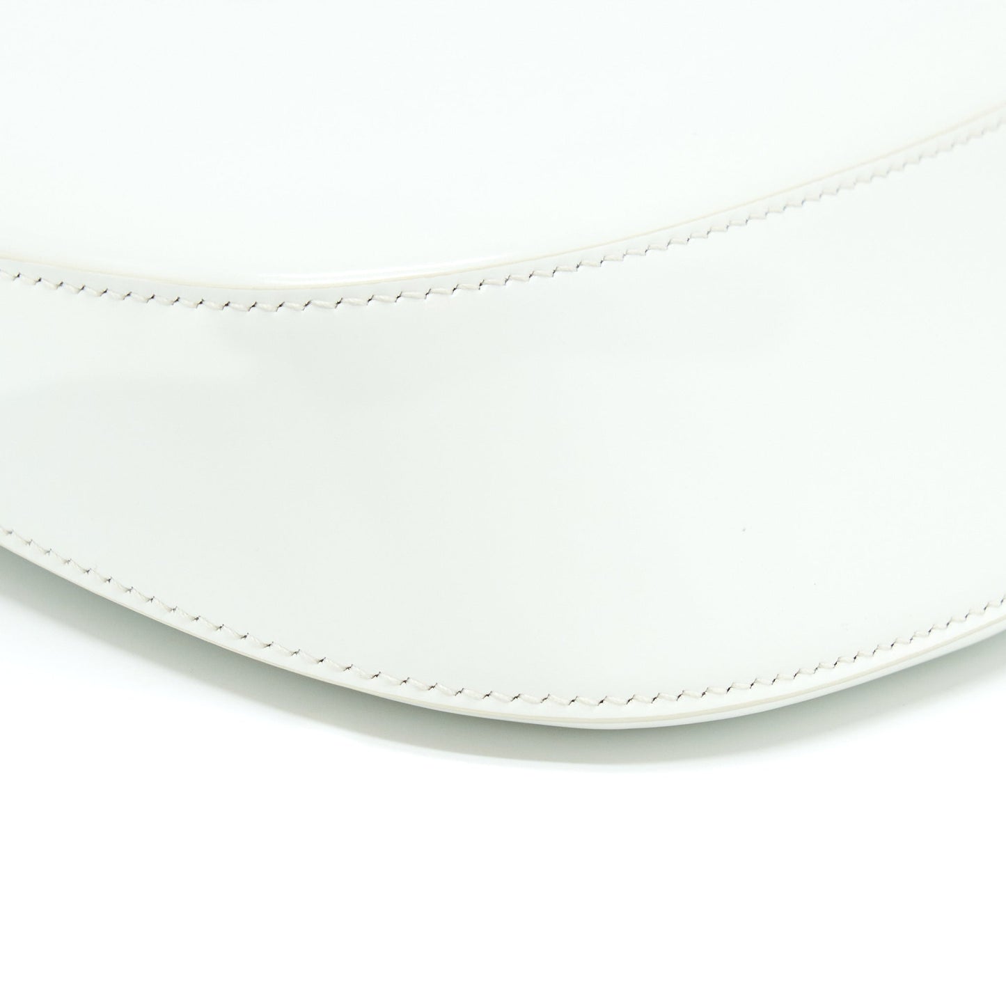 Prada Cleo Bag Calfskin White SHW