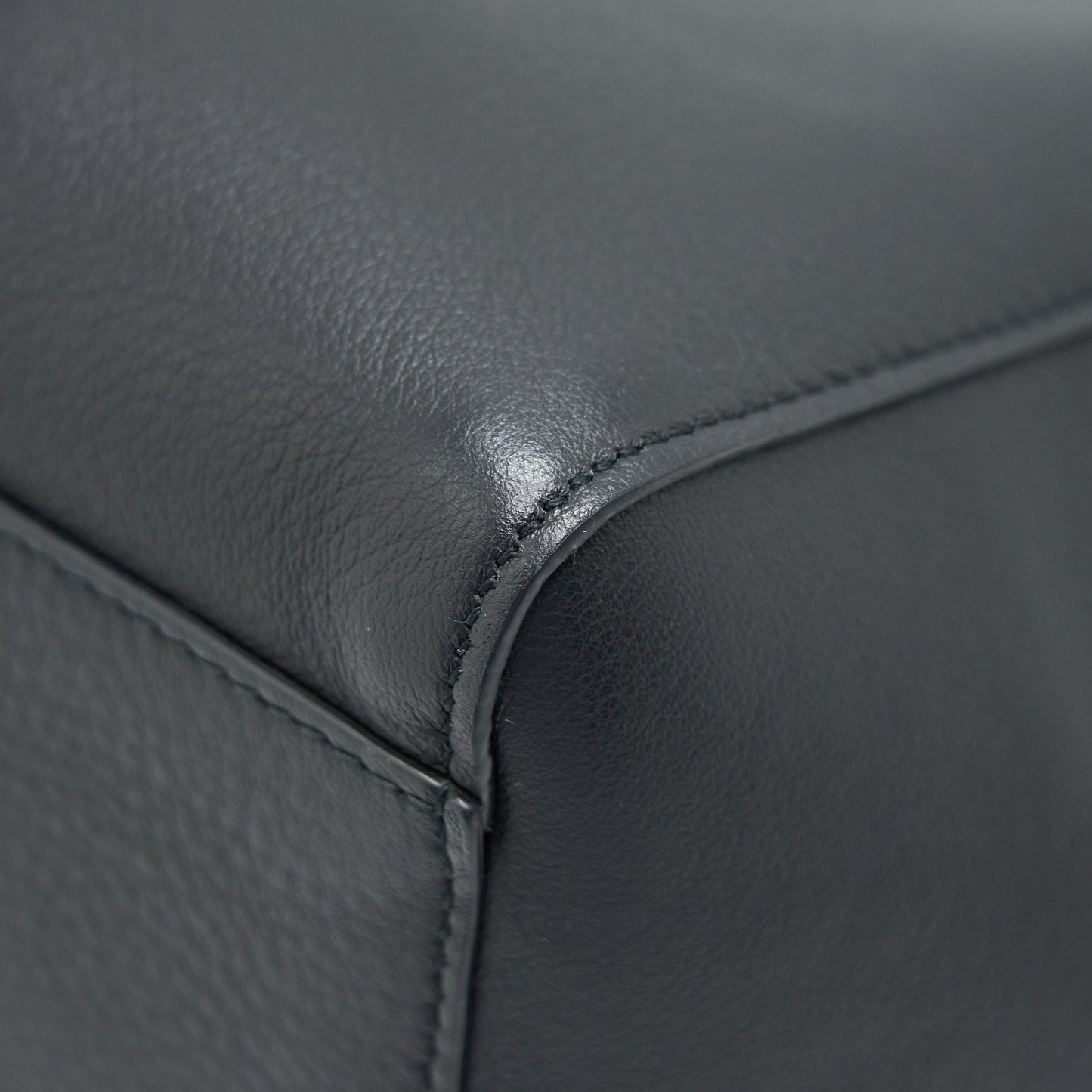 Balenciaga leather shopping Tote Bag Black