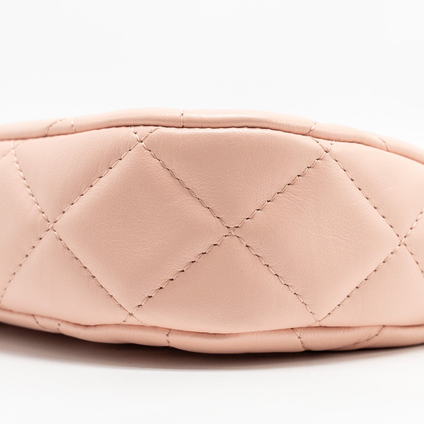 Chanel 23K Small Hobo Bag Calfskin Pink GHW (microchip)