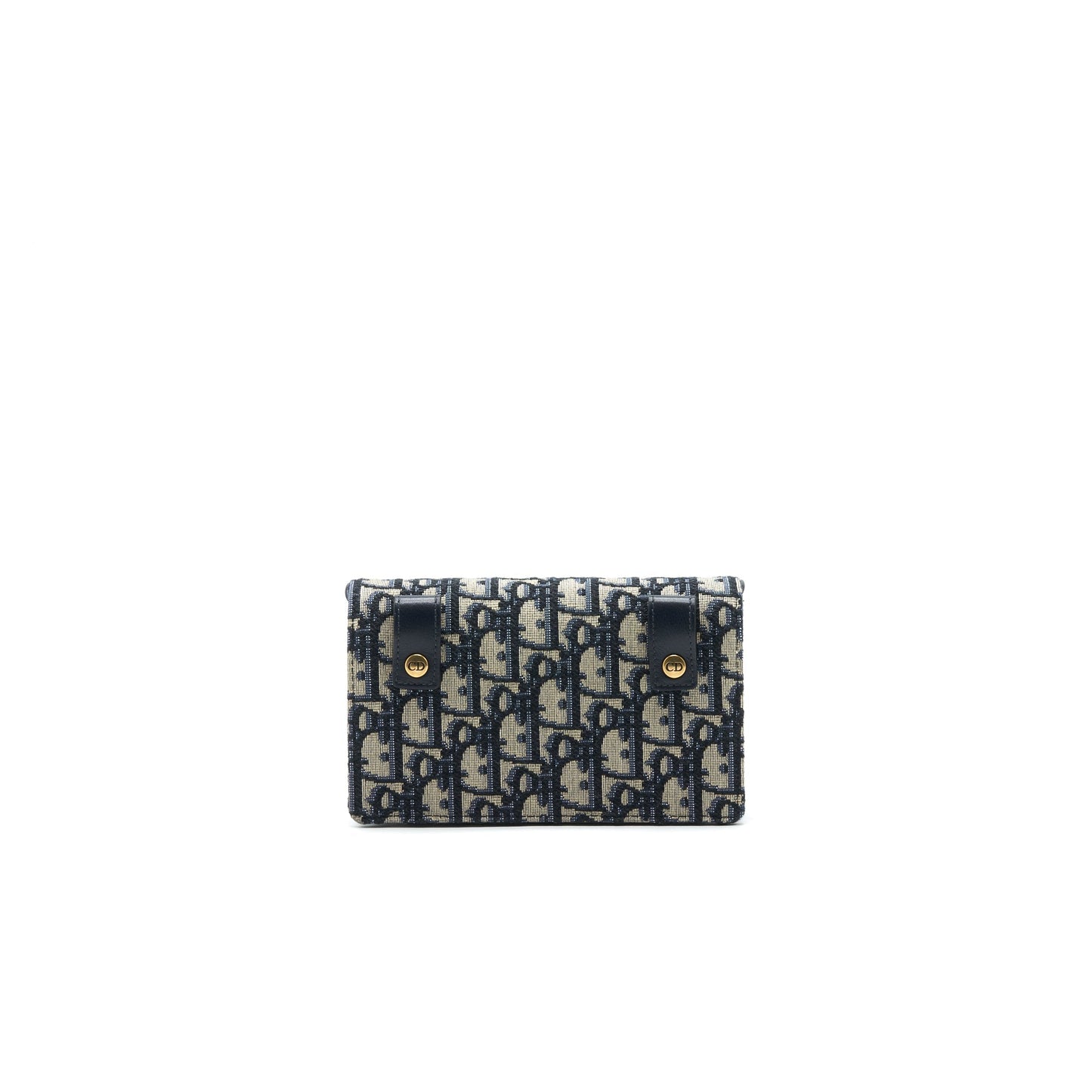Luxury Dior Oblique Saddle Belt Pouch