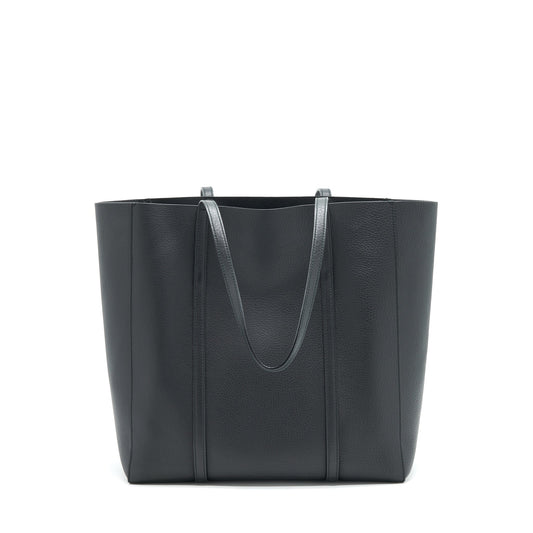 Balenciaga leather shopping Tote Bag Black