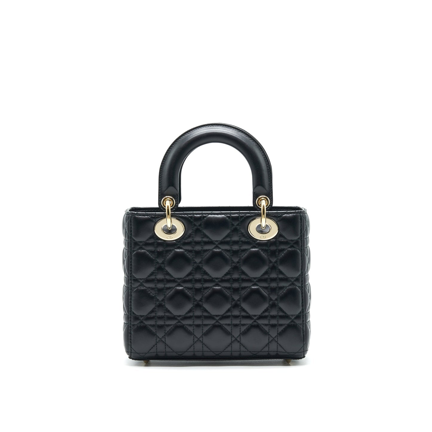 Luxury Dior SMALL LADY Luxury Dior BAG BLACK GHW