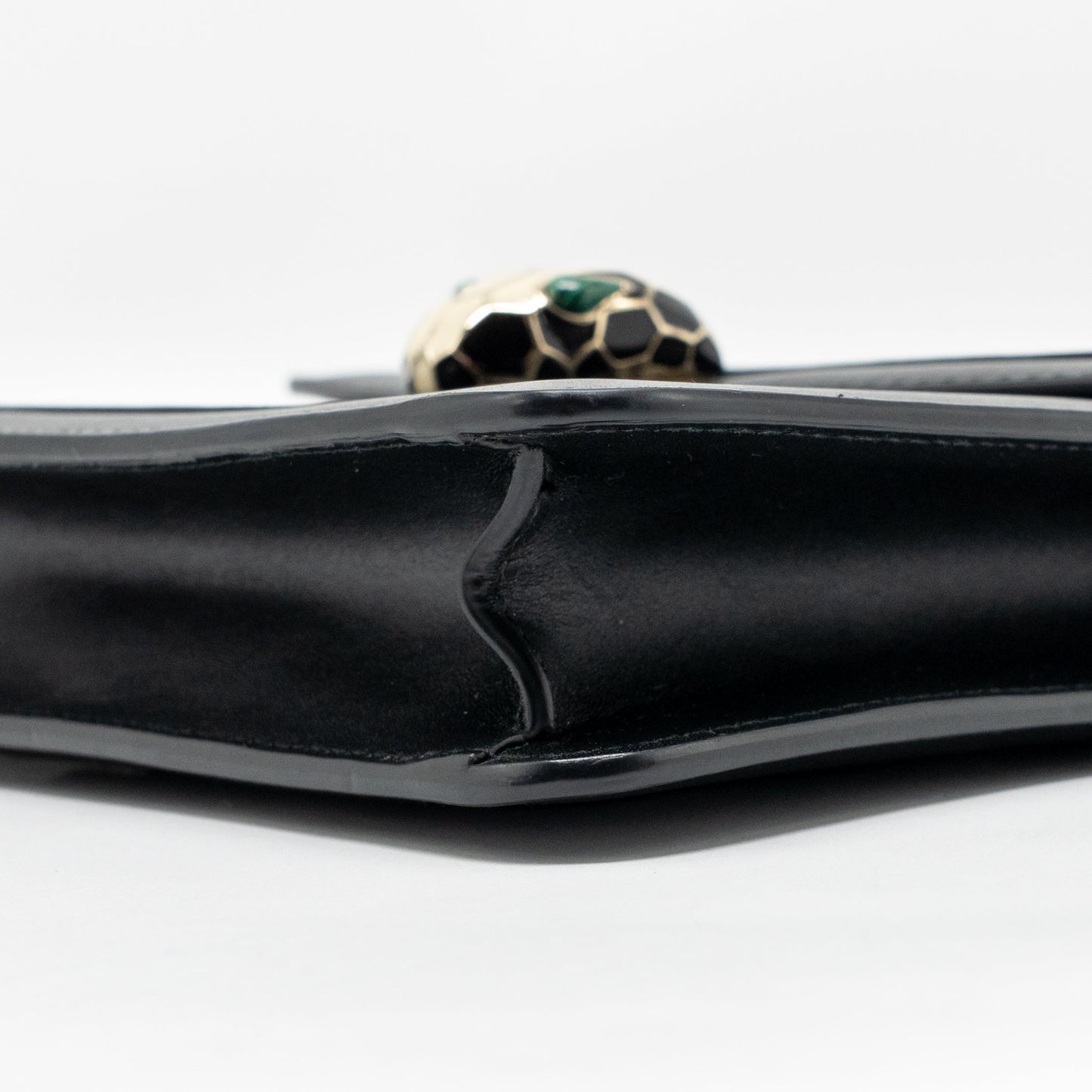 Bvlgari Serpenti Forever Crossbody bag Calfskin Black LGHW