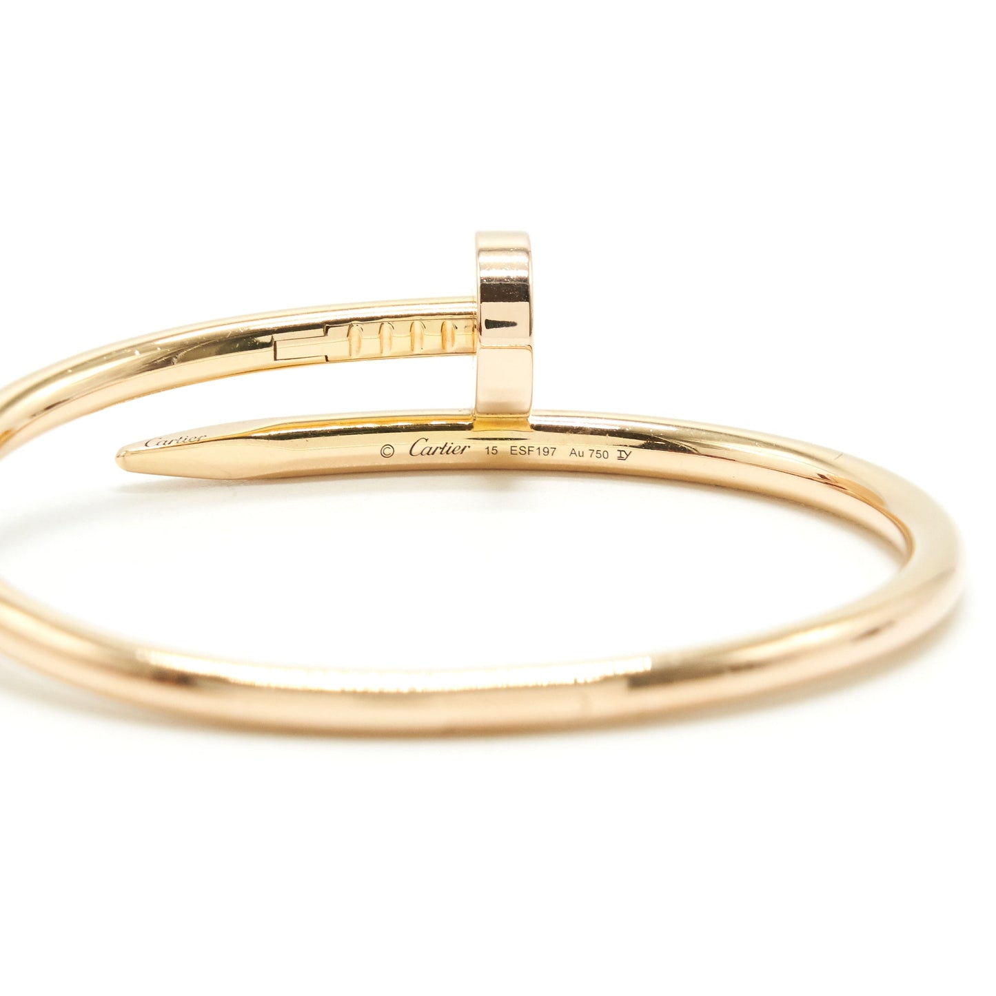 Cartier size15 Juste Un Clou Bracelet Rosegold