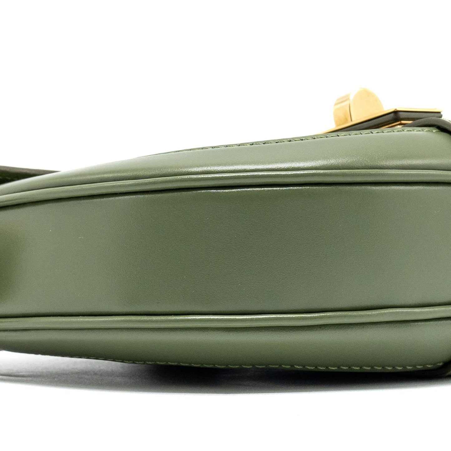 Celine Small Besace Bag Calfskin Light Khaki GHW