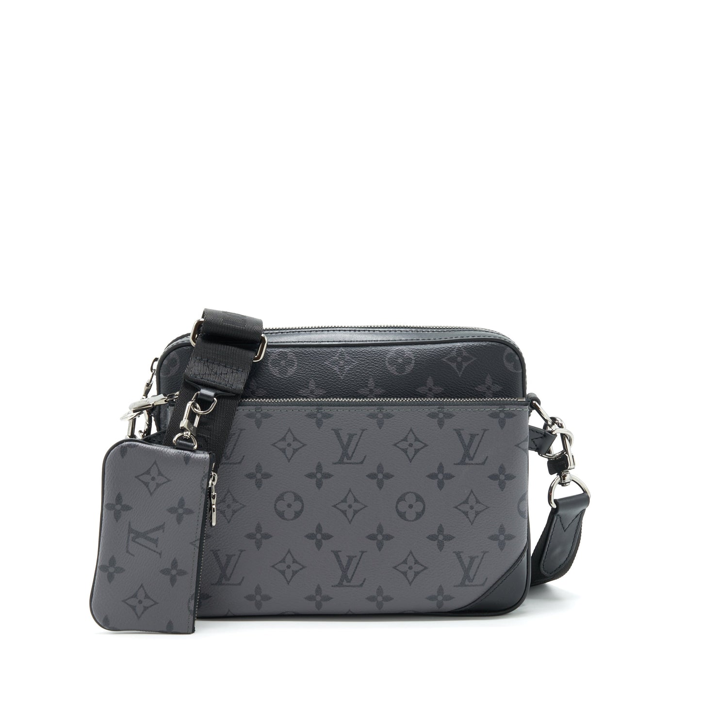 Louis Vuitton Trio Messenger Monogram Eclipse Canvas SHW