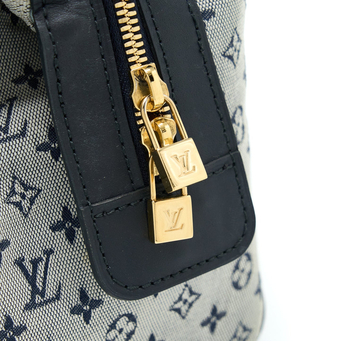 Louis Vuitton Josephine PM Monogram Mini Lin Canvas GHW