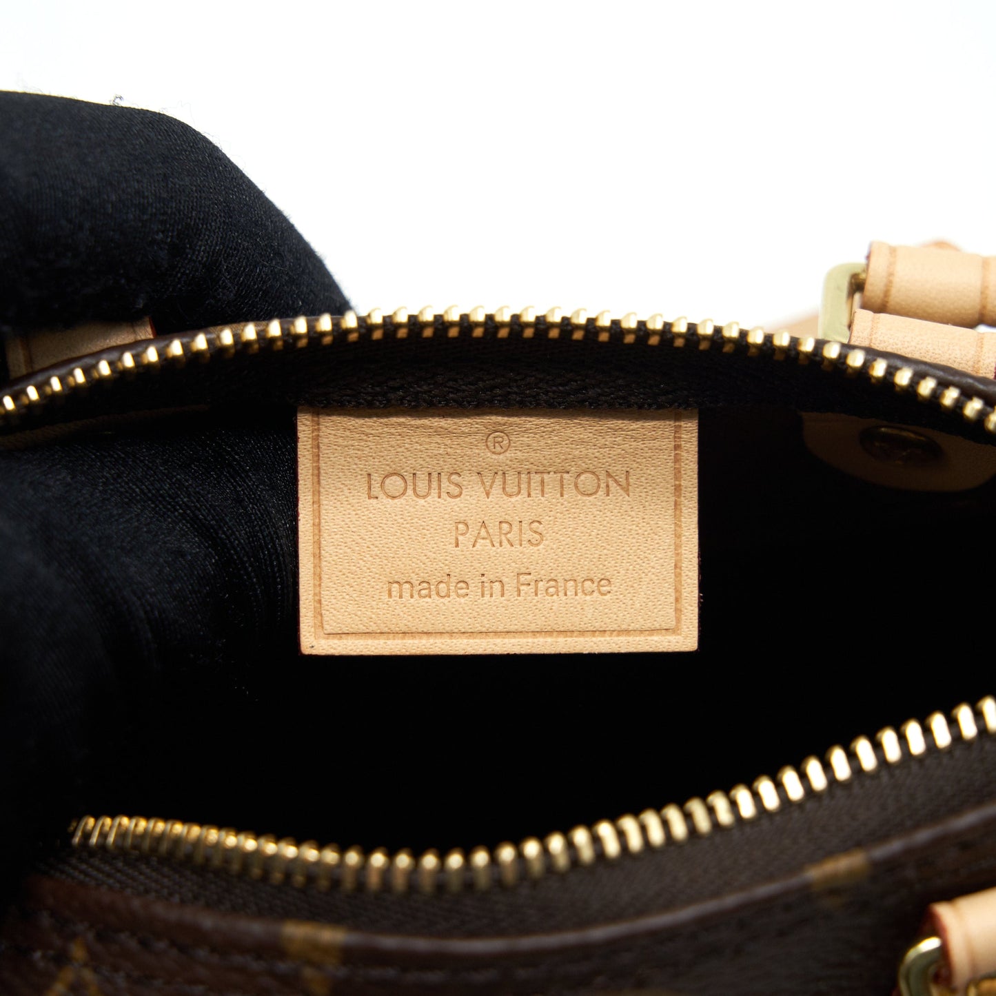 Louis Vuitton nano Speedy monogram