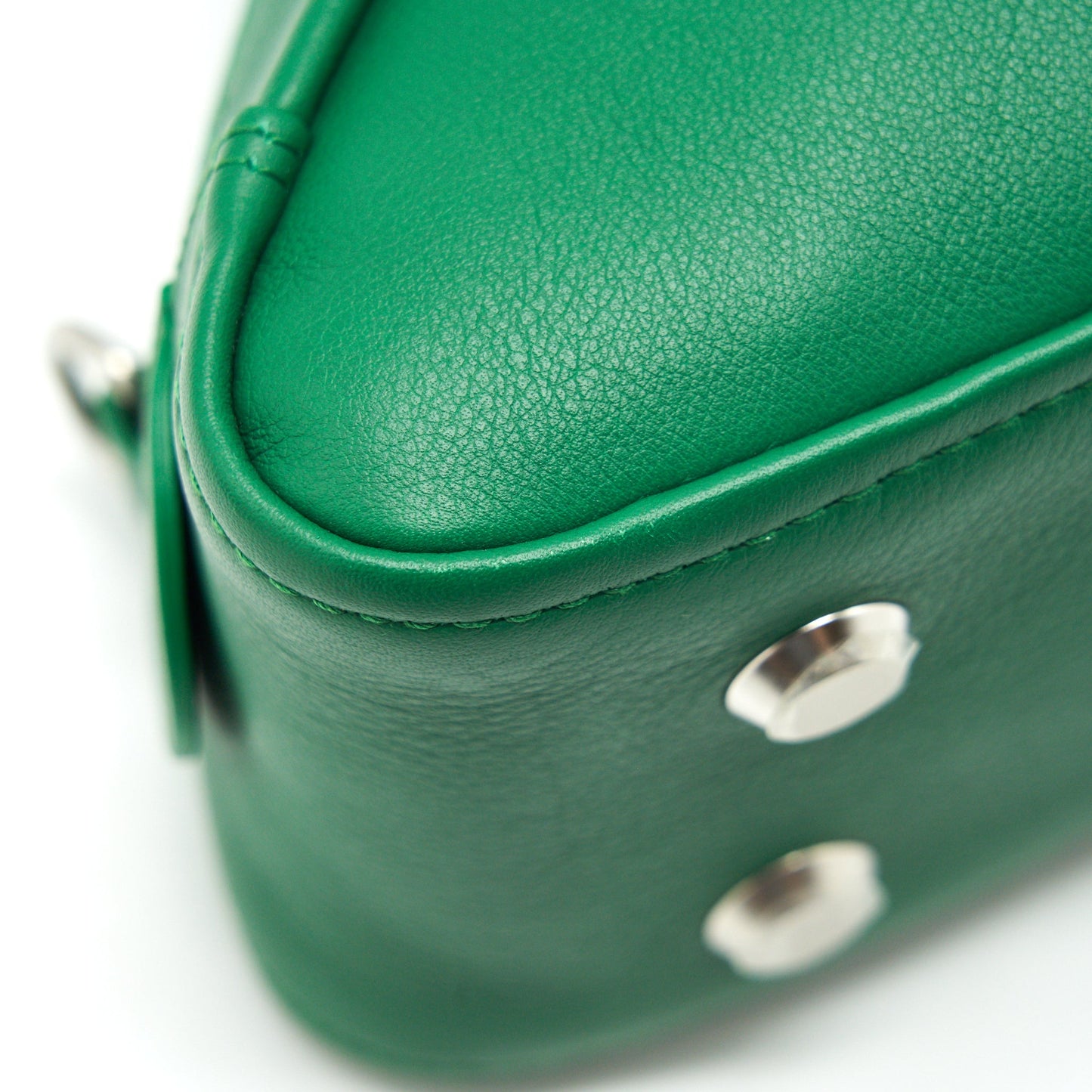 Balenciaga Triangle duffle bag green shw