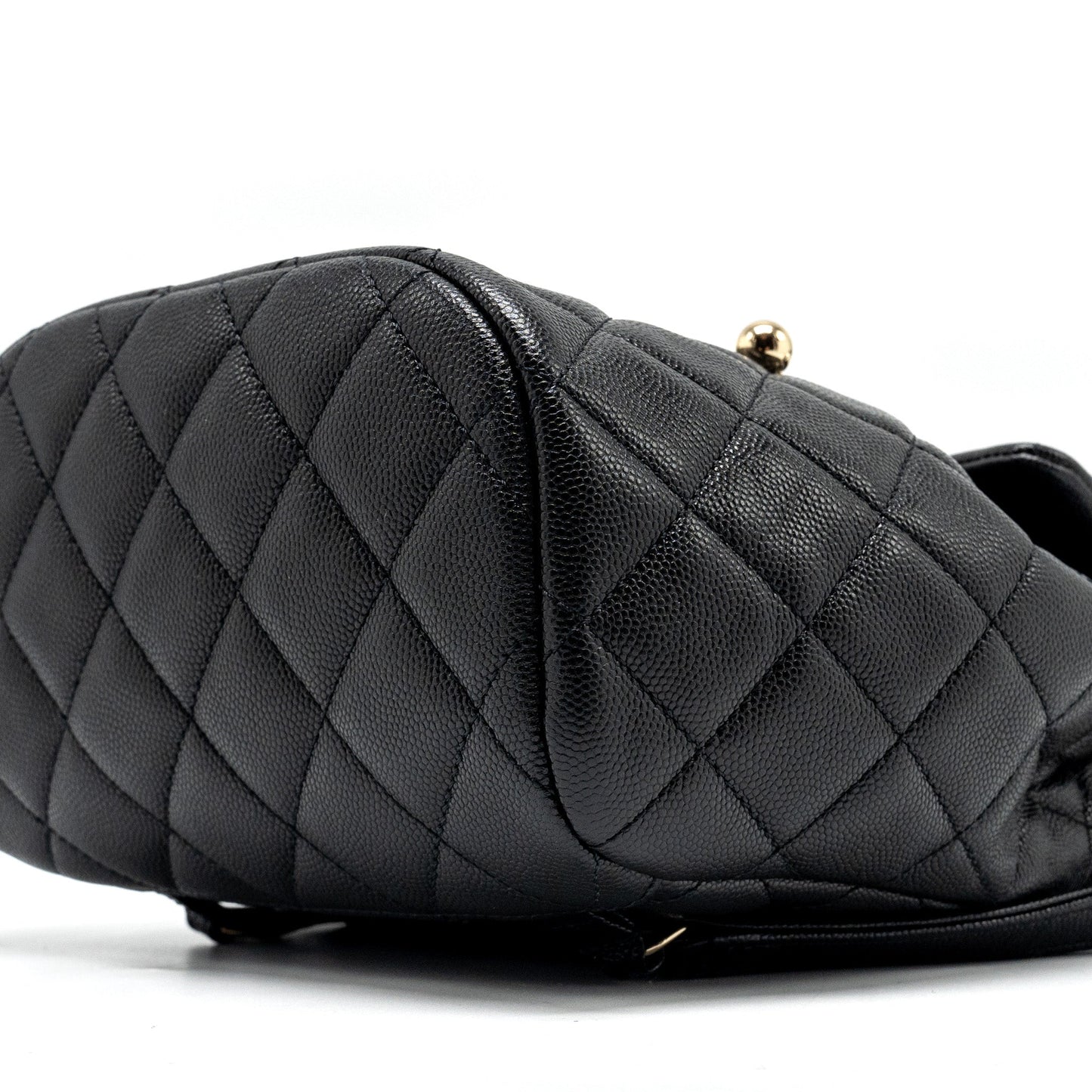 Chanel 23s mini Backpack Caviar Black LGHW (Microchip)