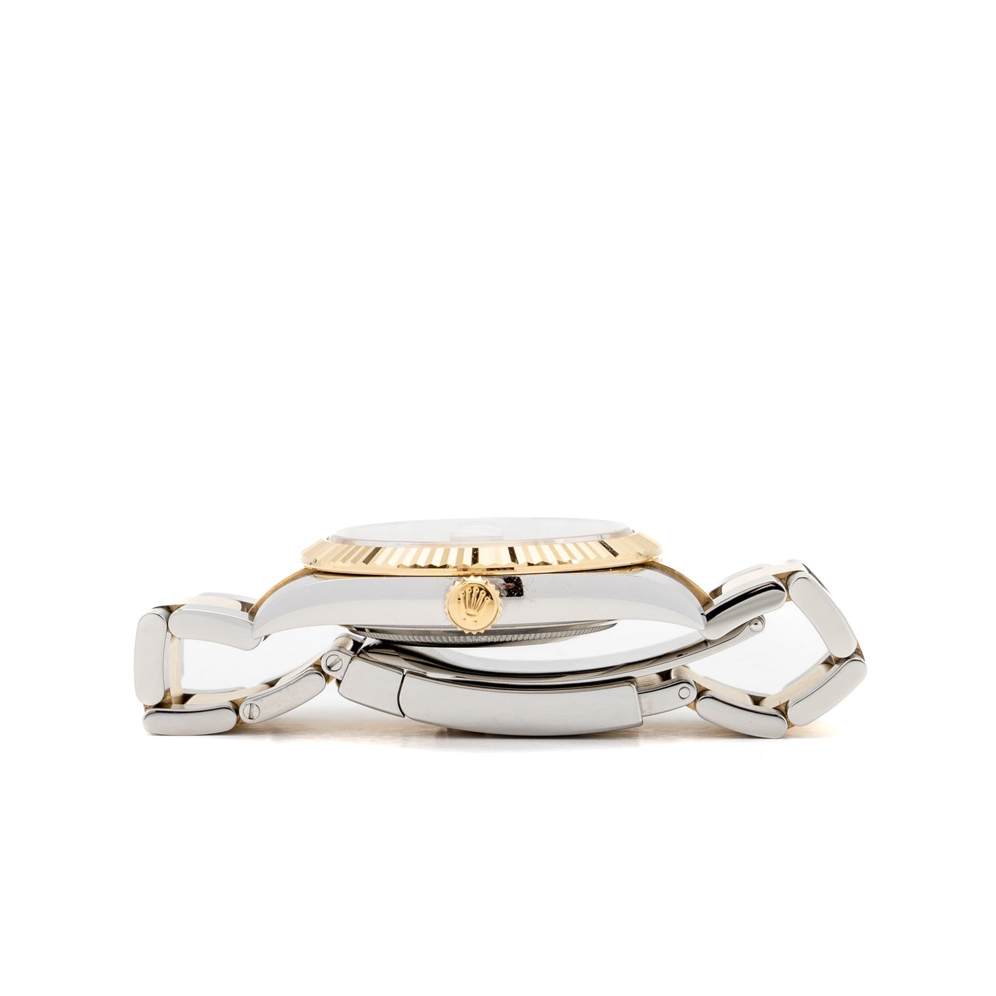 Rolex Datejust 41mm Oystersteel/Yellow Gold White Dial Oyster Bracelet M:126333-0015