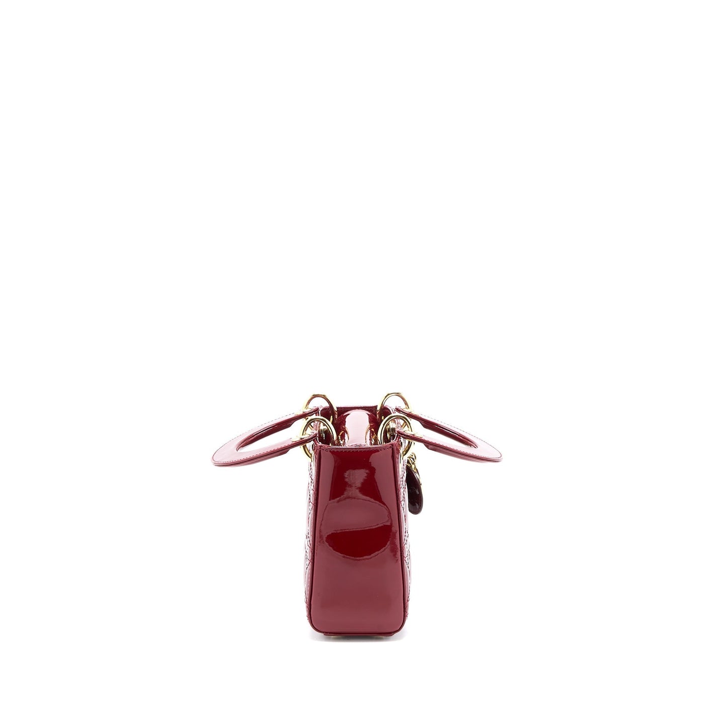 Luxury Dior Mini Lady Luxury Dior Patent Red LGHW