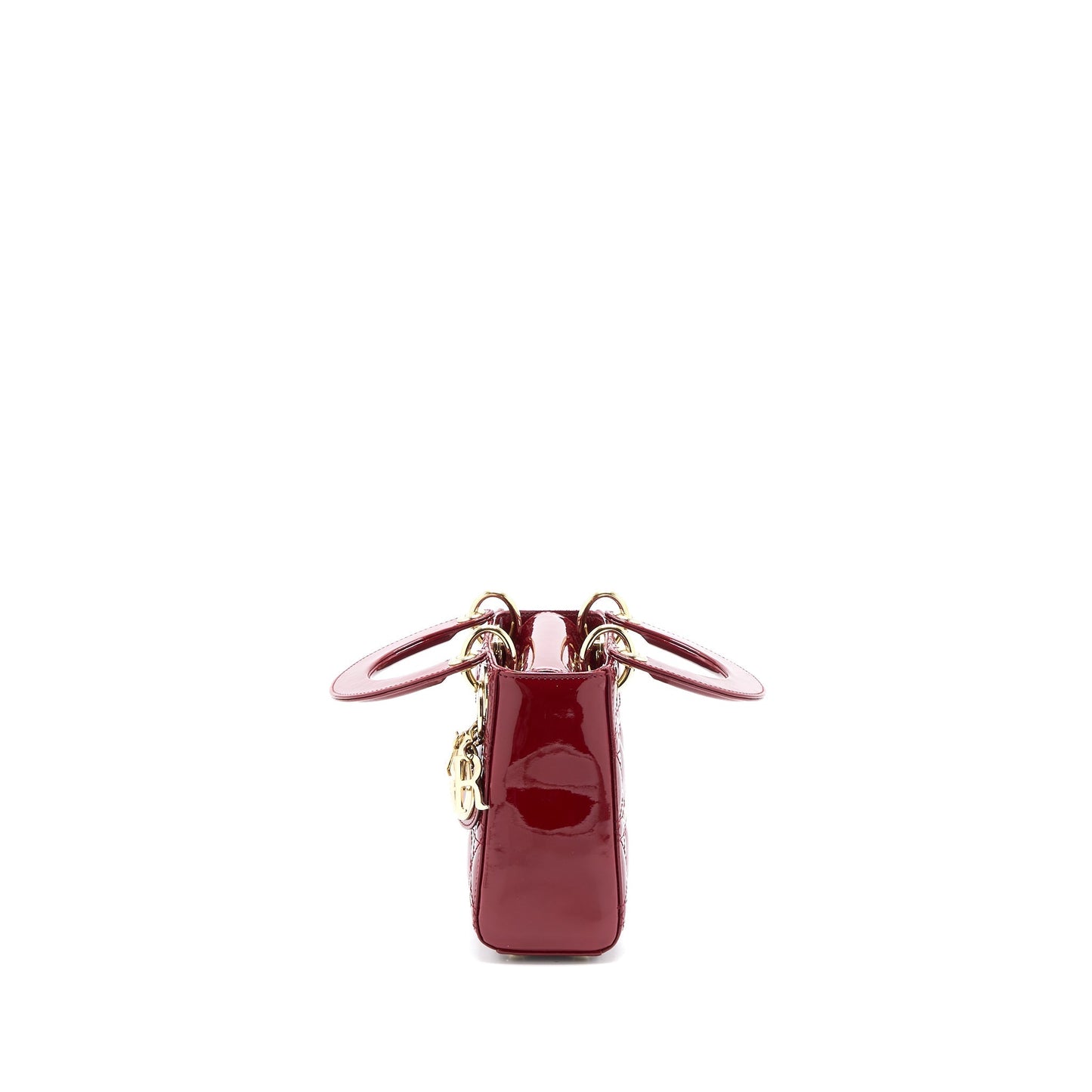 Luxury Dior Mini Lady Luxury Dior Patent Red LGHW