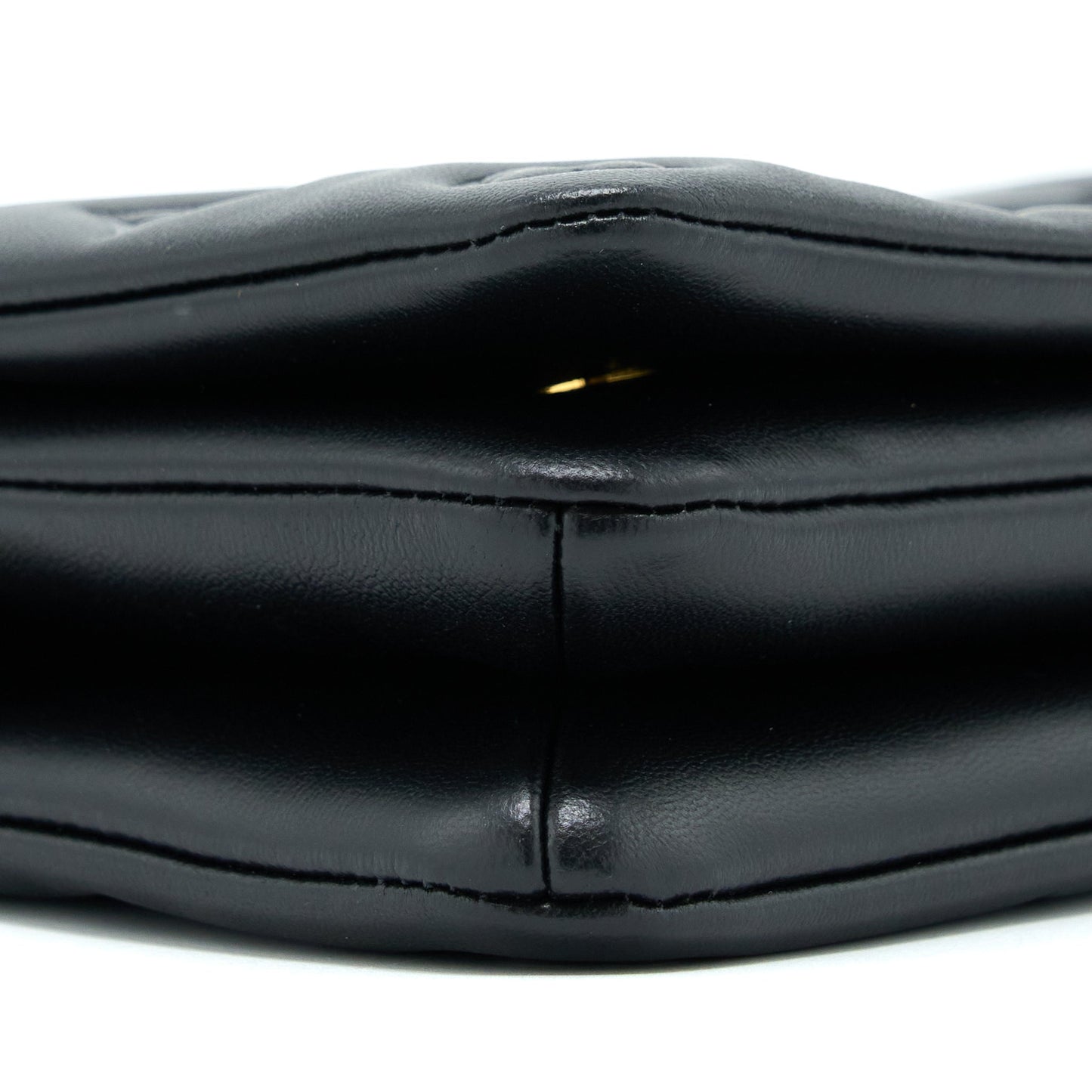 Louis Vuitton Pochette Coussin Monogram-Embossed Lambskin Black GHW