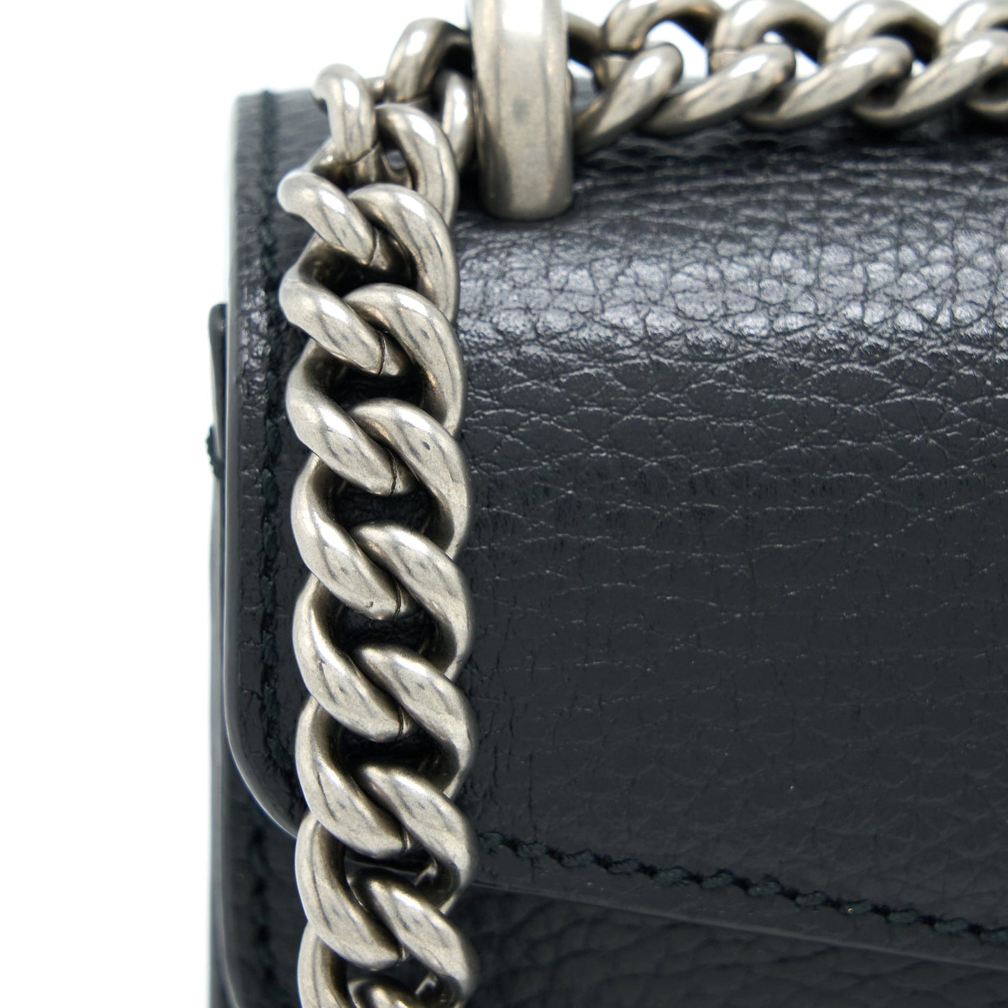 Gucci Small Dionysus Shoulder Bag Black SHW