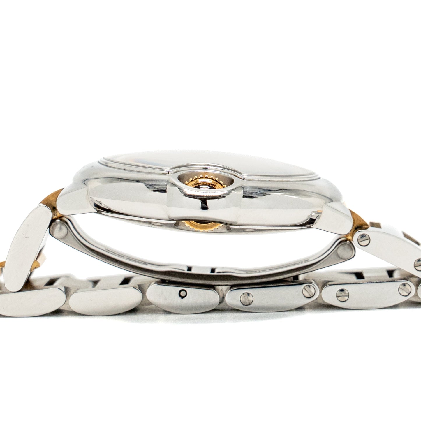 Cartier Ballon Bleu de Cartier 33mm Watch, Steel Case, Yellow Gold